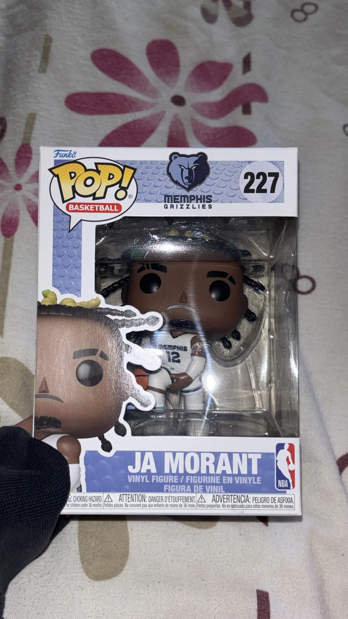 NBA Legends Funko POP! Sports Vinilna figura Grizzlies- Ja Morant (Home) 9 cm fotografija izdelka