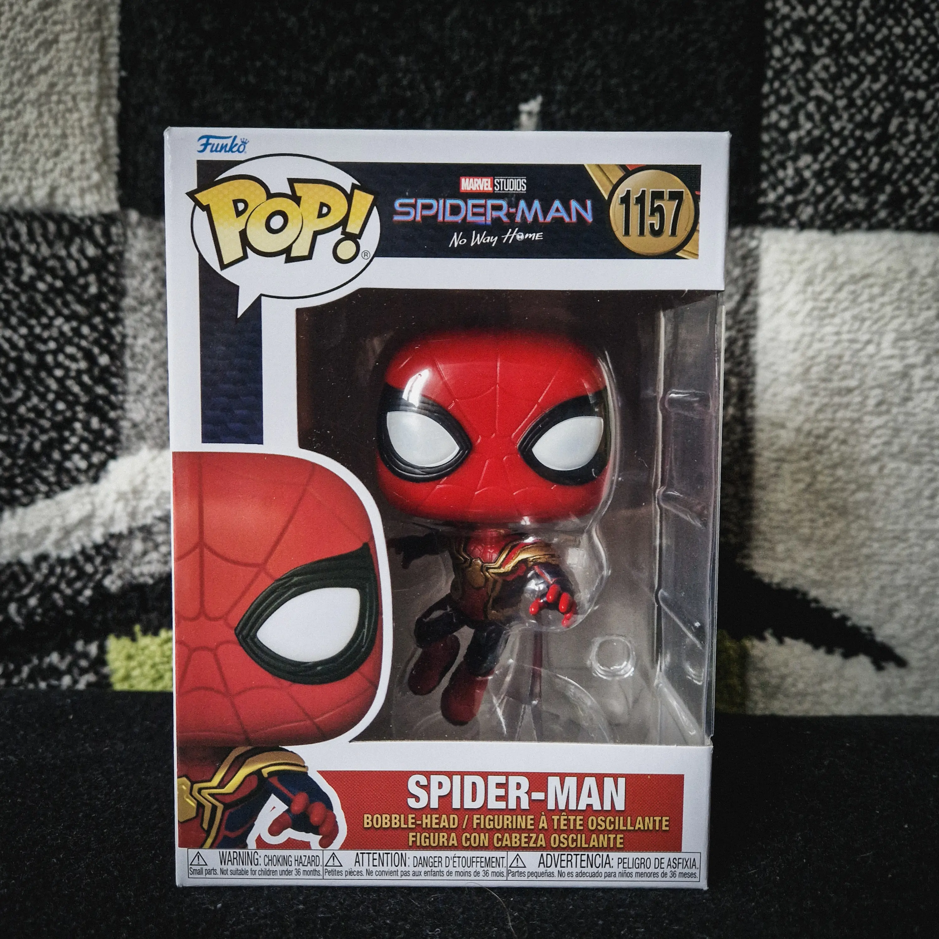 Spider-Man: No Way Home POP! Marvel Vinyl Figura Spider-Man Swing 9 cm fotografija izdelka