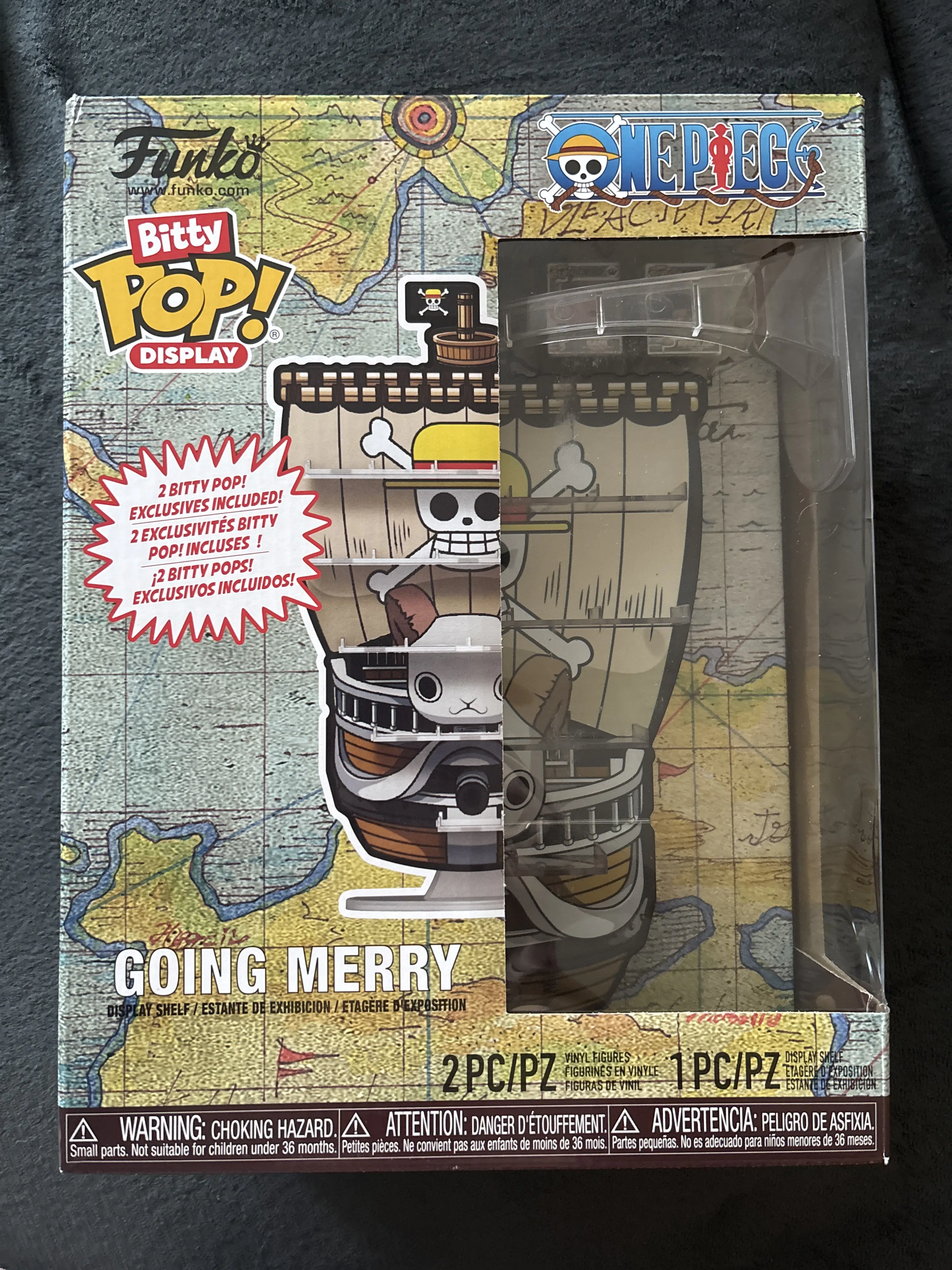 Prikaz Bitty Funko POP Display One Piece Going Merry fotografija izdelka