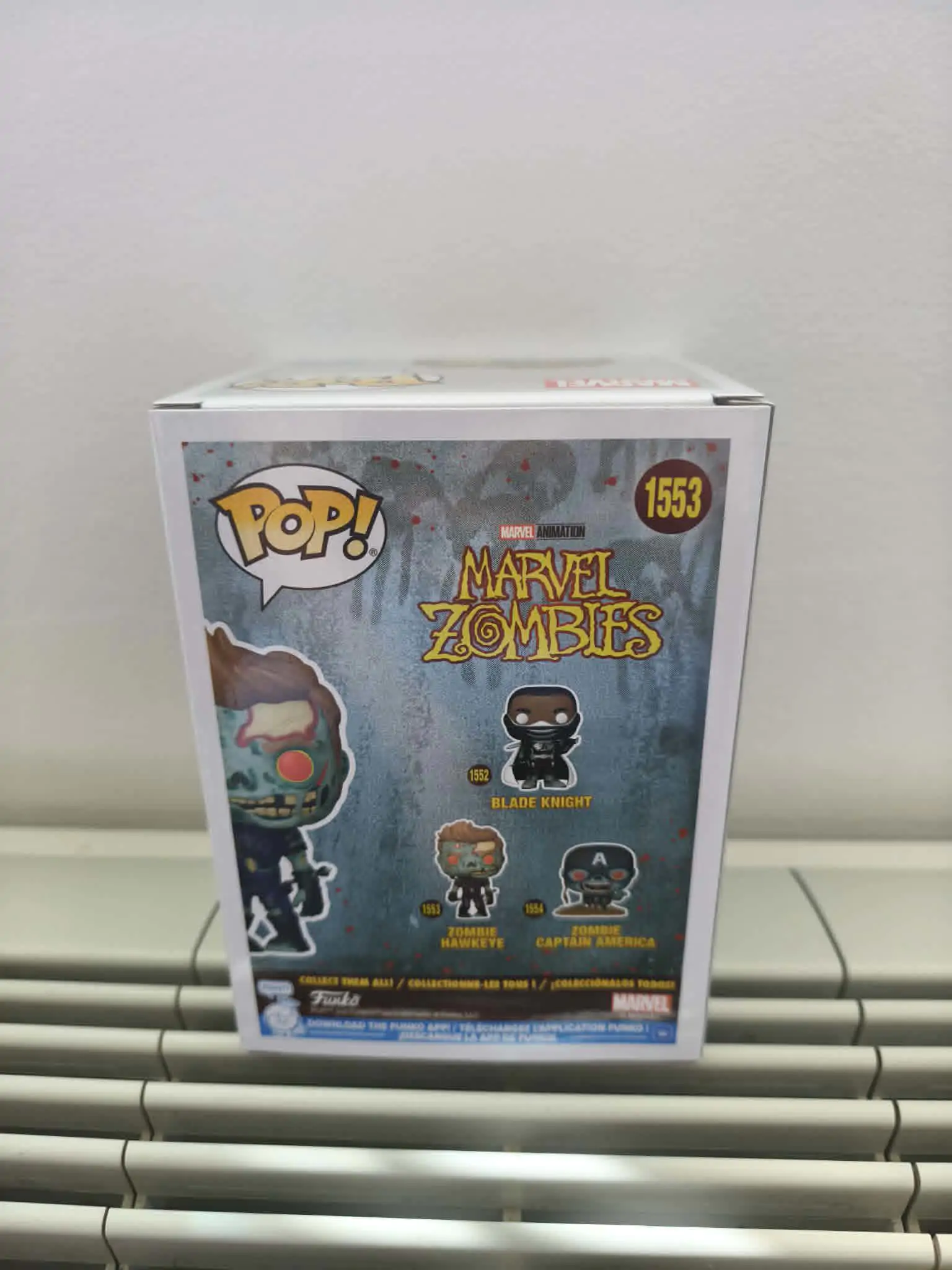Marvel Zombies Funko POP! Marvel vinilna figura Zombie Hawkeye 9 cm fotografija izdelka