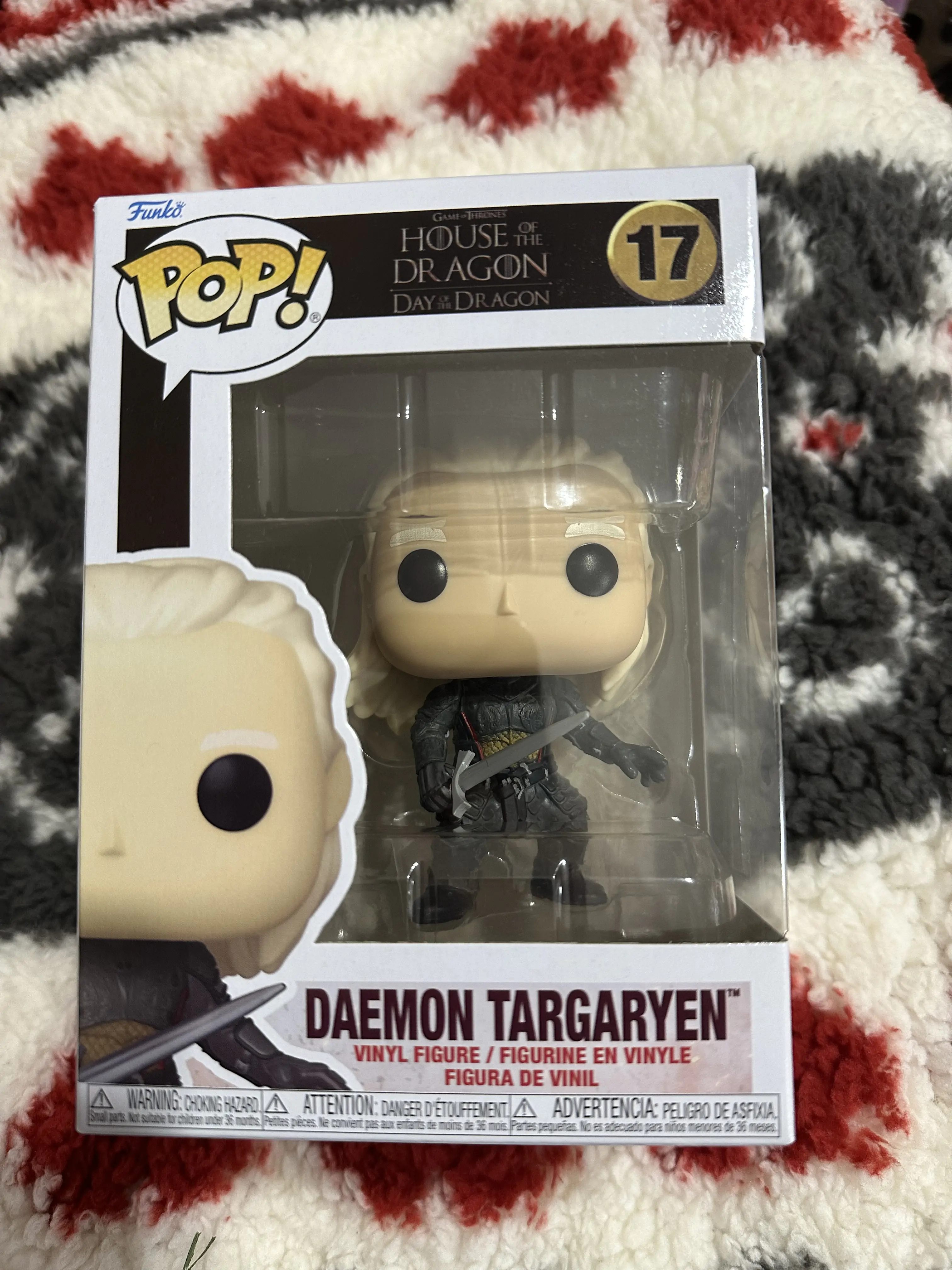 House of the Dragon Funko POP! TV Vinyl Figure Daemon Targaryen 9 cmHiša zmaja Funko POP! TV Vinil figura Daemon Targaryen 9 cm fotografija izdelka