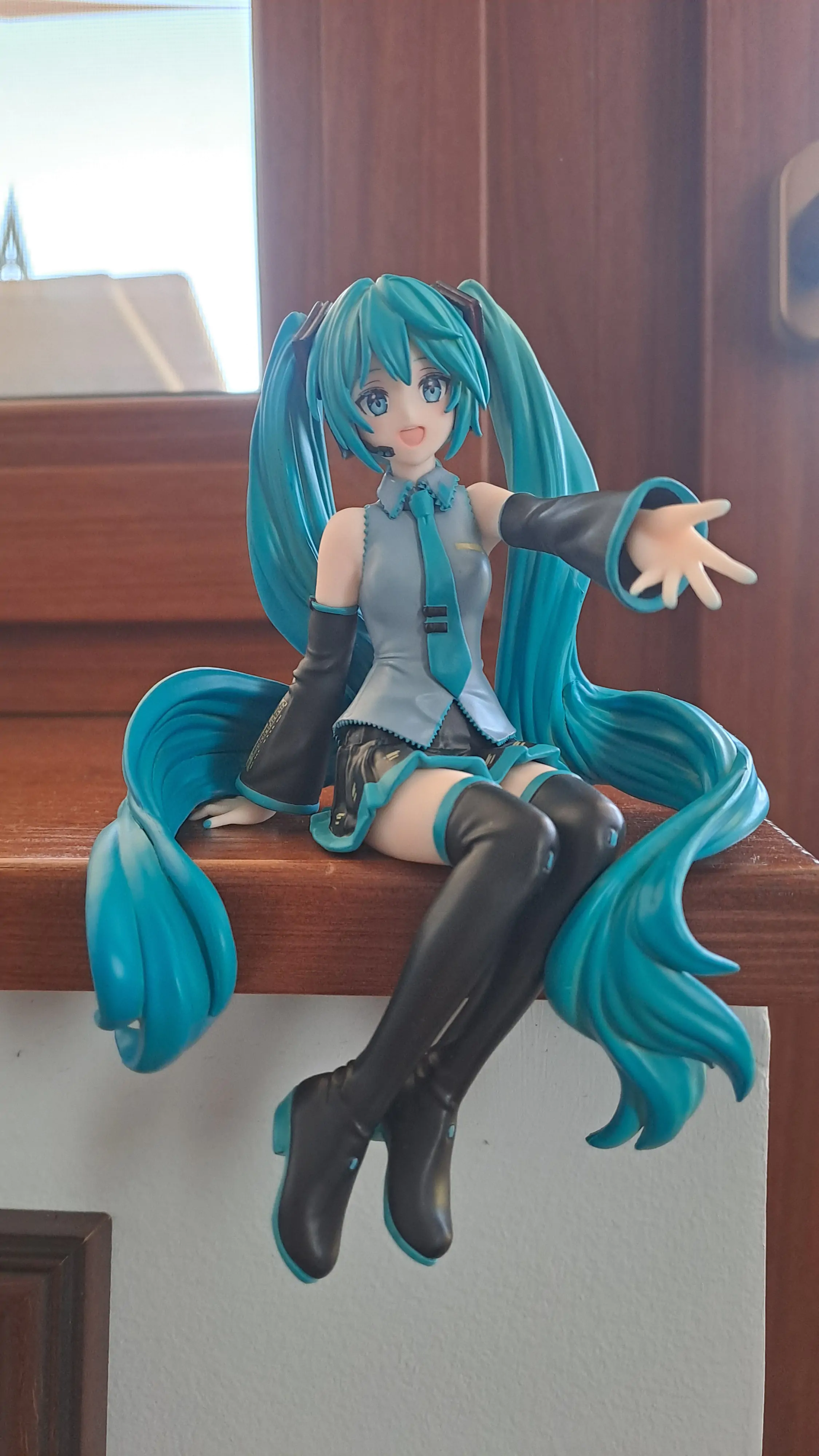 Hatsune Miku držalo za testenine PVC figura Hatsune Miku Nardack Ver. 14 cm fotografija izdelka
