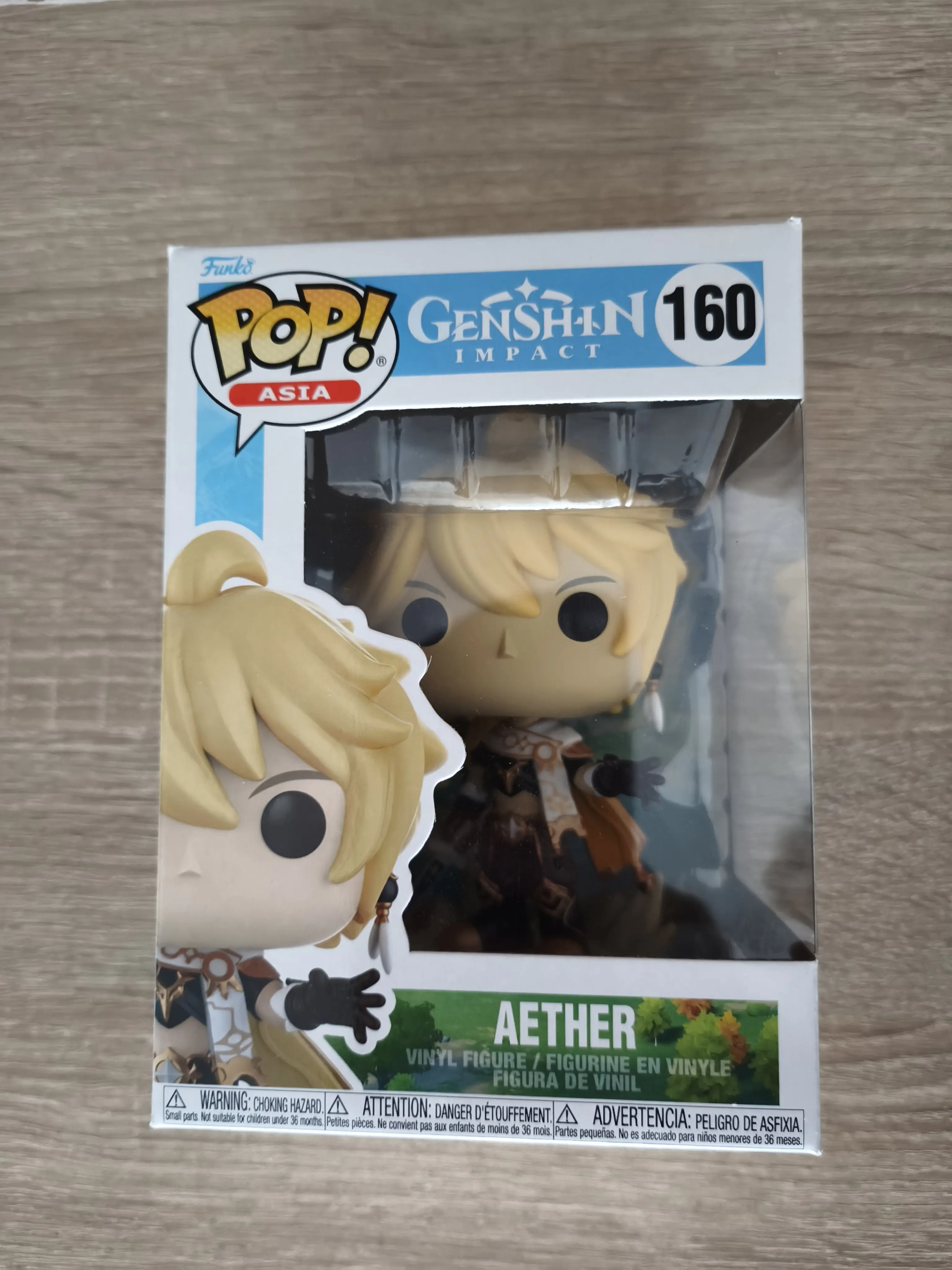Genshin Impact POP! Games Vinil Figura Aether 9 cm fotografija izdelka