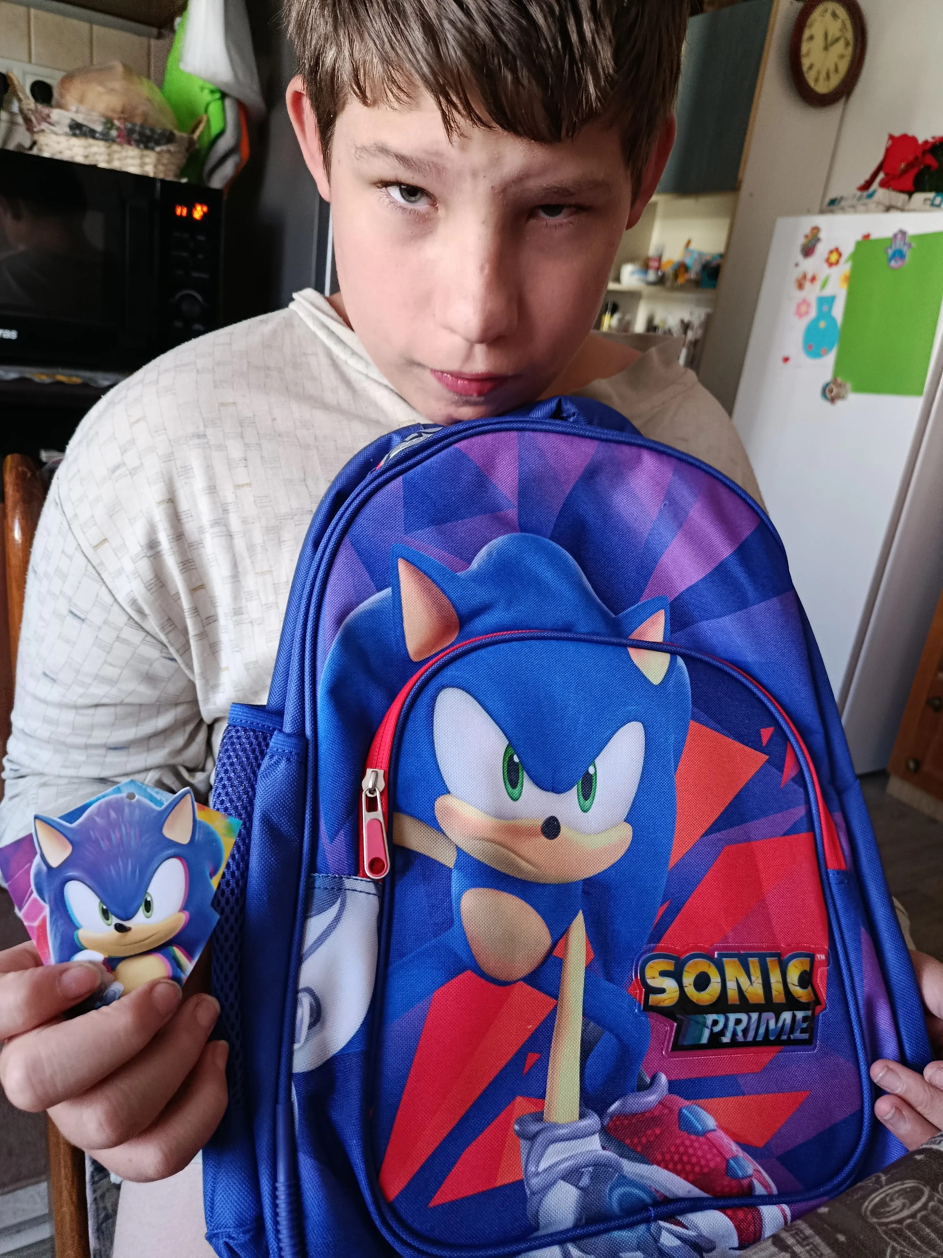 Sonic Prime nahrbtnik 42 cm fotografija izdelka