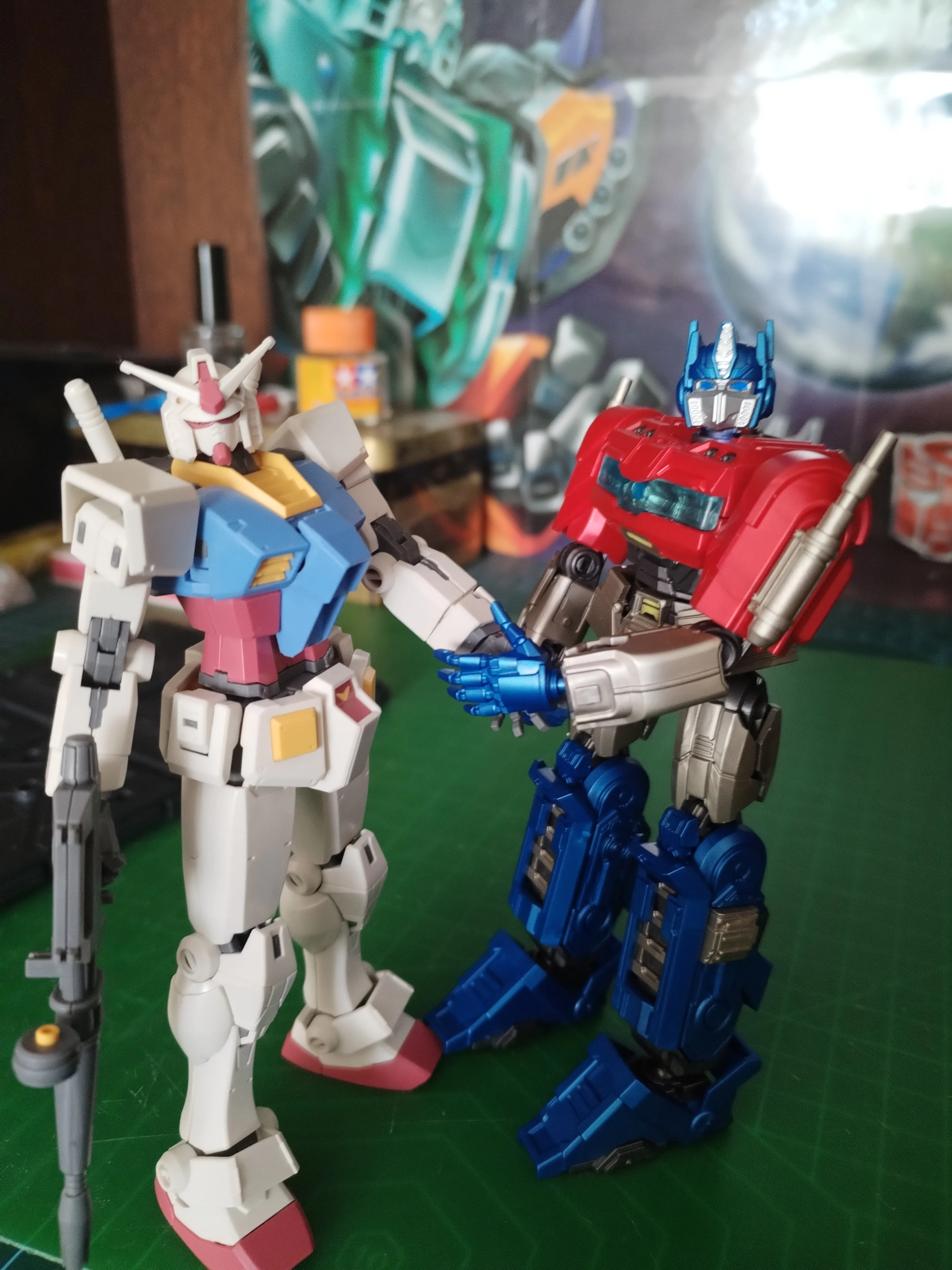 Transformers Blokees Plastični model komplet Classic Class 11 Optimus Prime fotografija izdelka