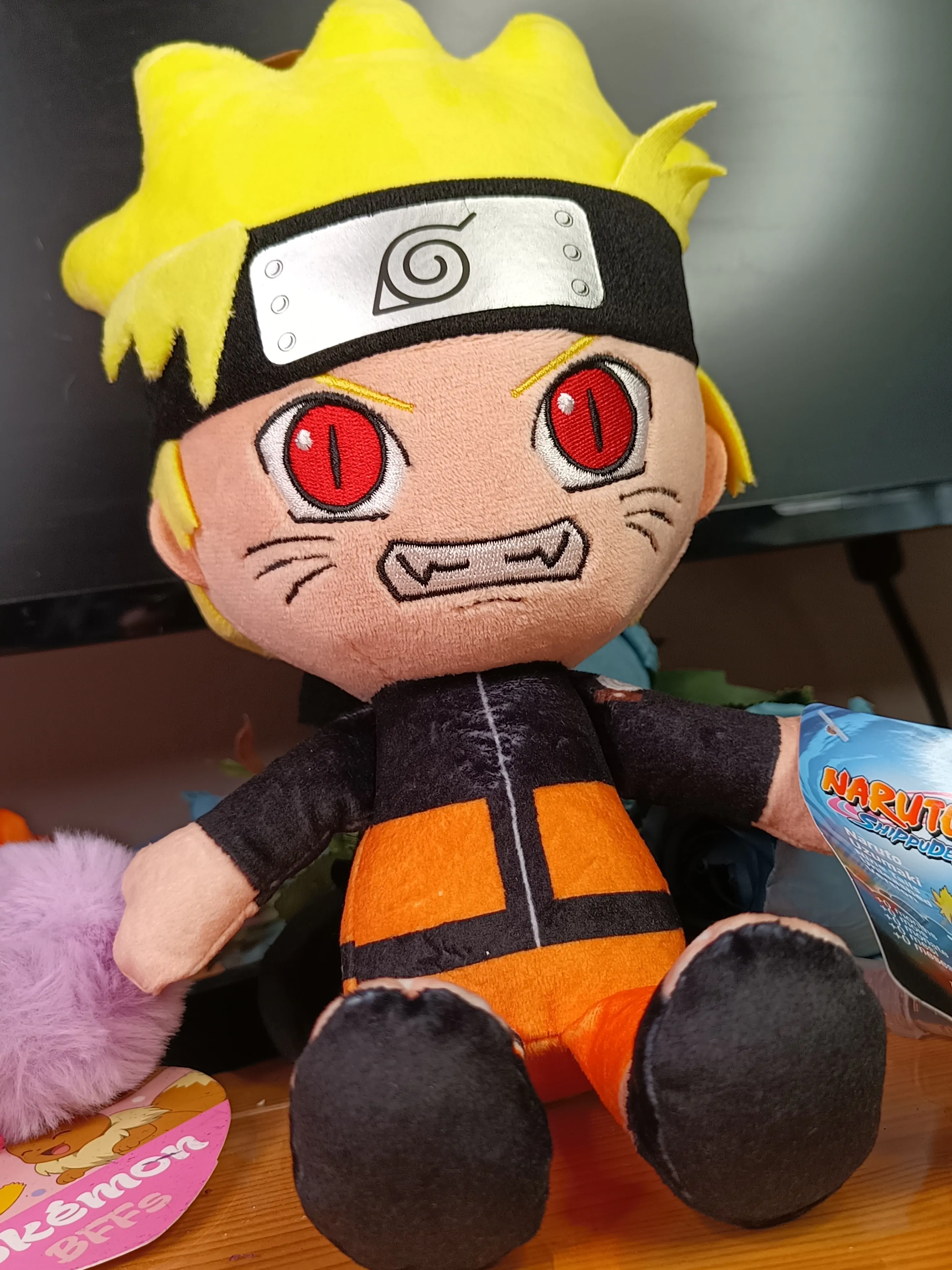 Naruto Shippuden Cuteforme Plišasta Figura Naruto Uzumaki Nine Tails Unleashed Version 29 cm fotografija izdelka