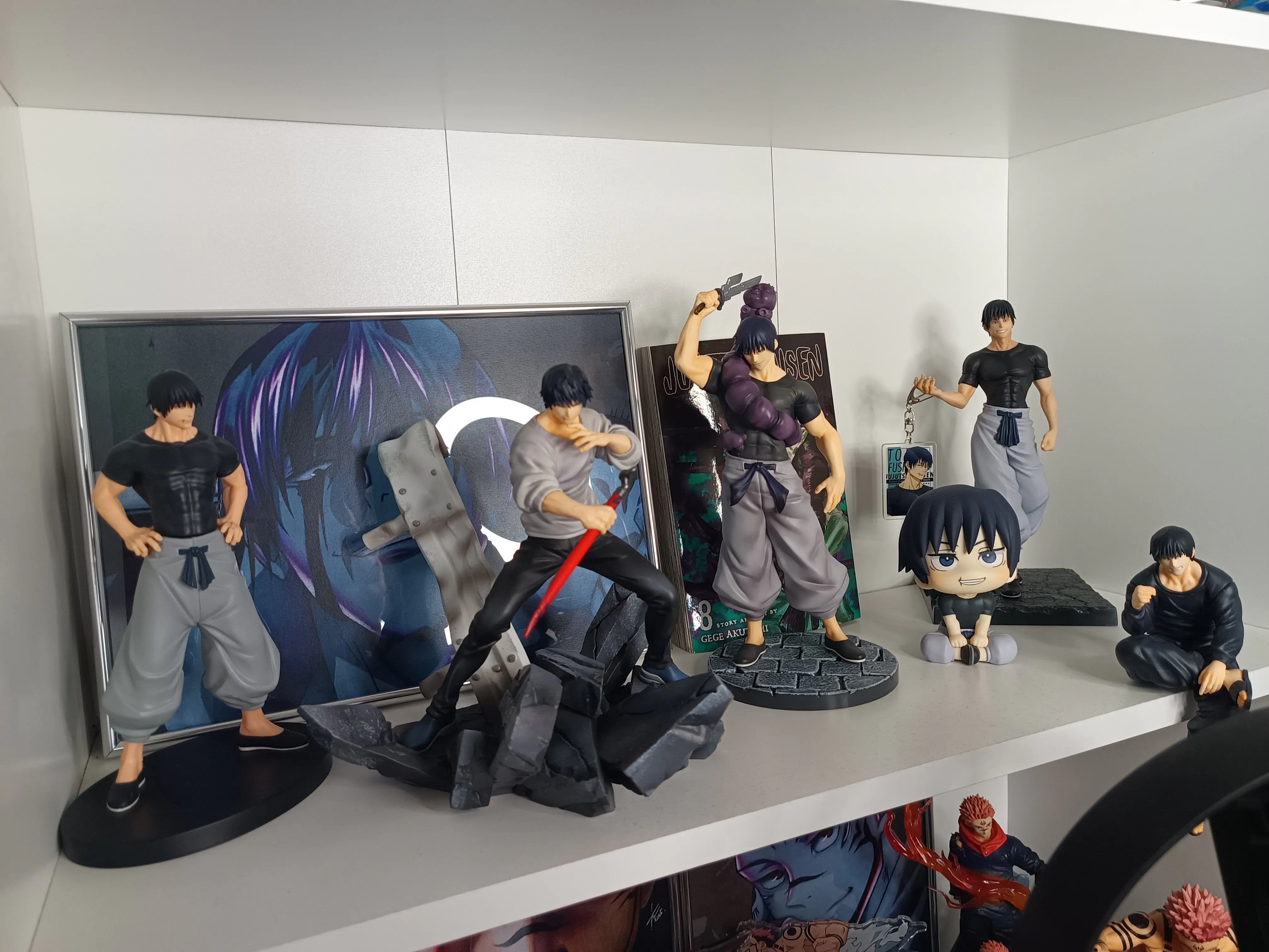 Jujutsu Kaisen Luminasta PVC Kip Toji Fushiguro Pripravljen za boj 17 cm fotografija izdelka