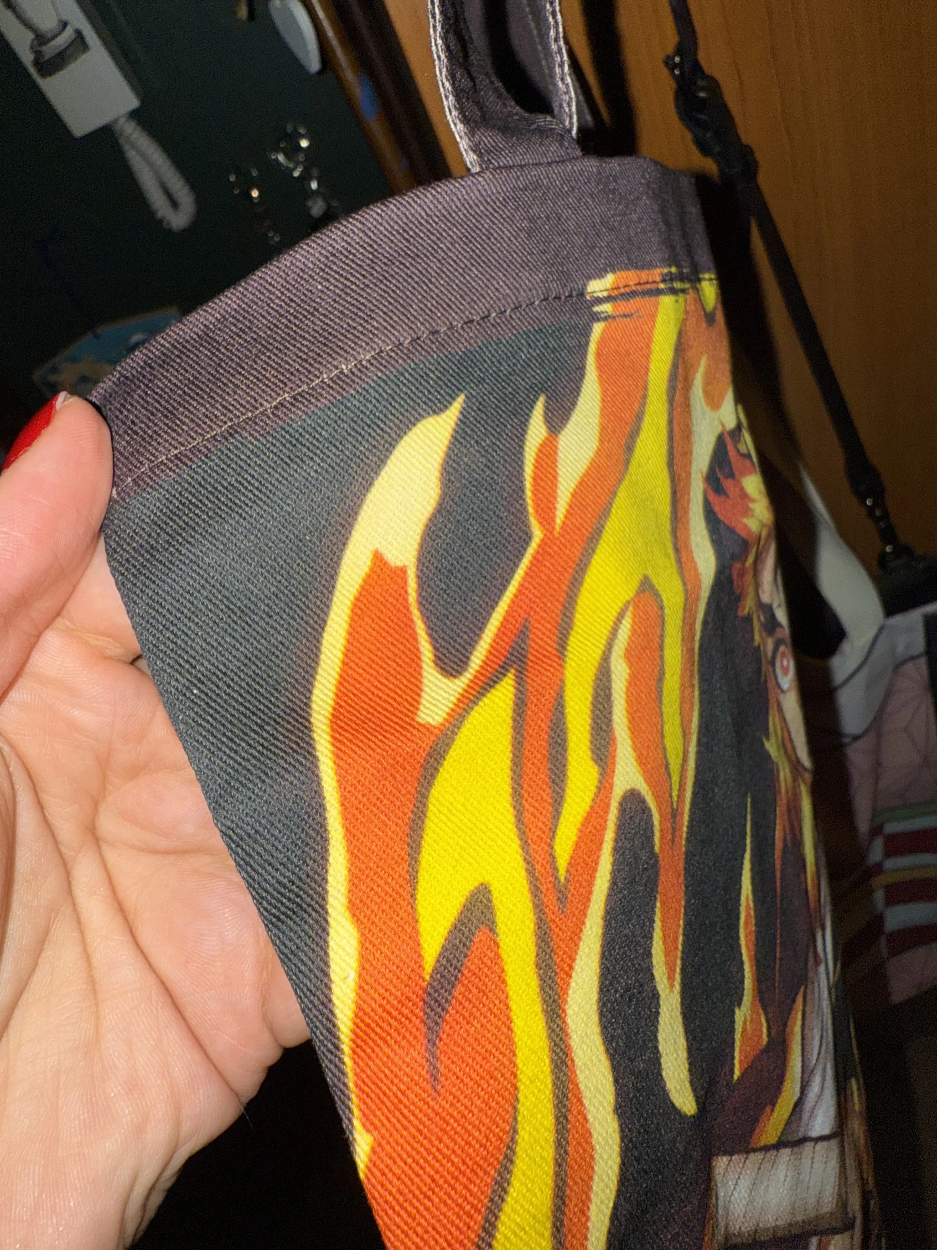 Demon Slayer: Kimetsu no Yaiba Tote Torba Kyojuro Rengoku fotografija izdelka