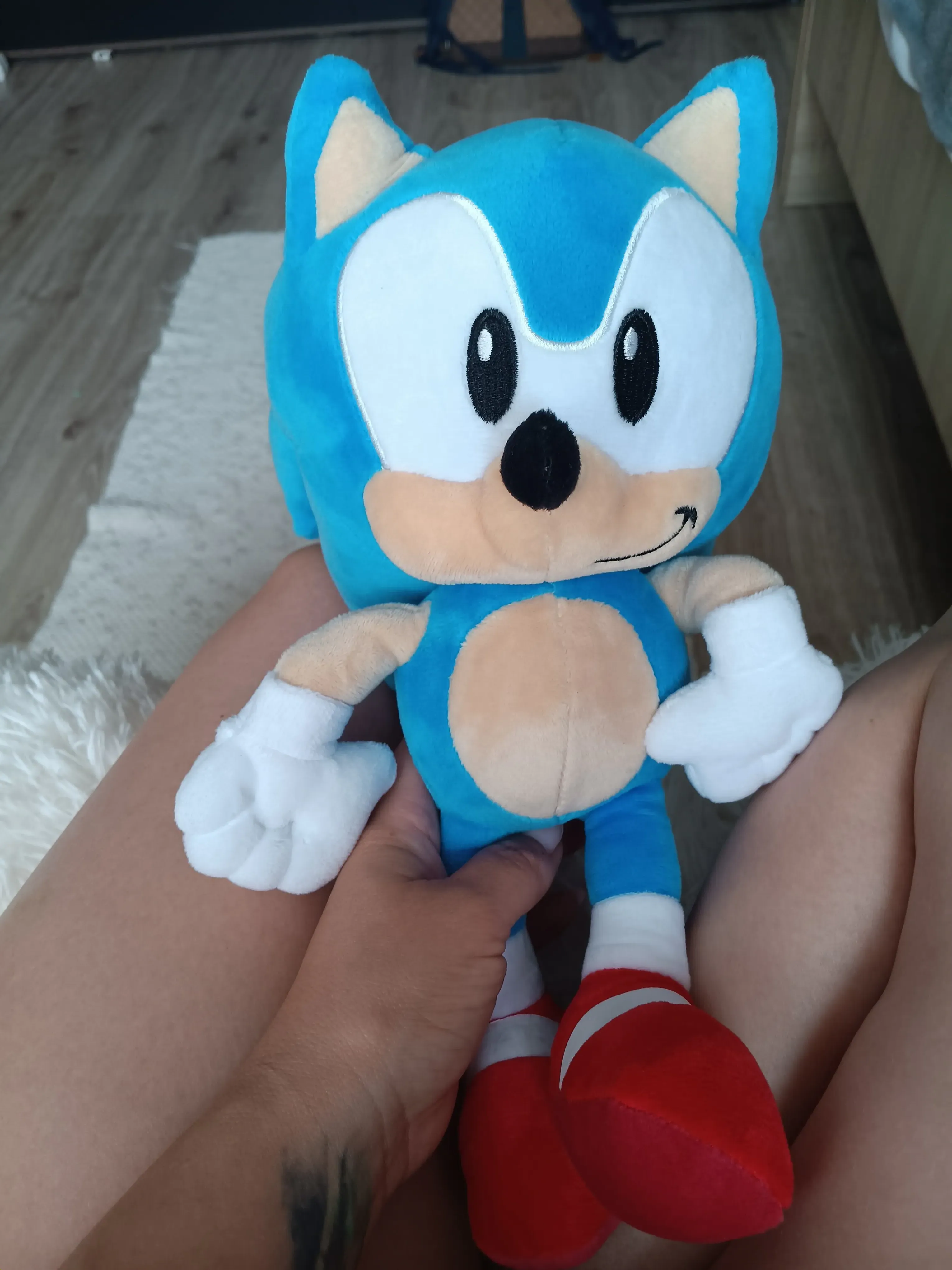 Sonic mehka plišasta igrača 30 cm fotografija izdelka