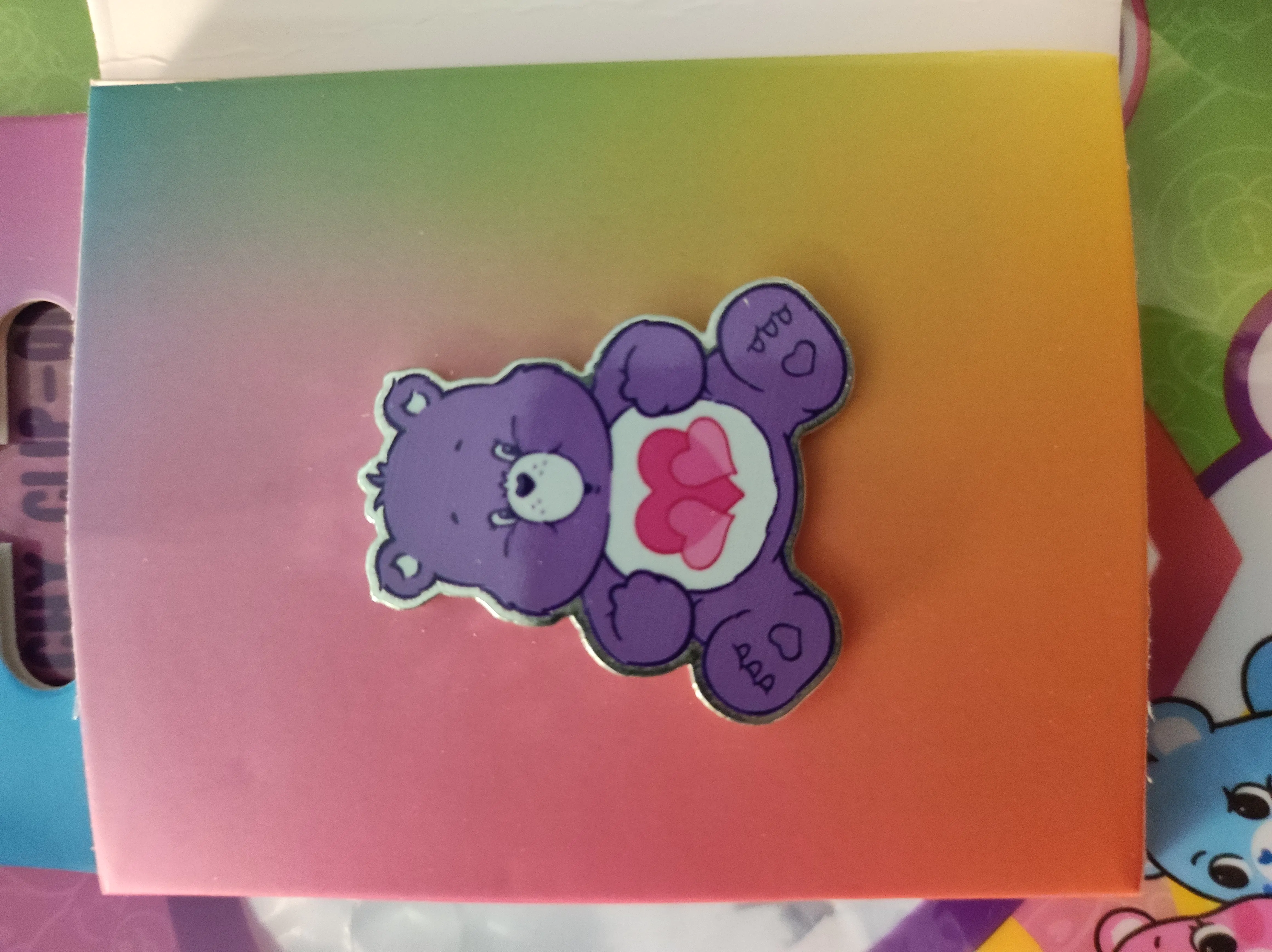 Care Bears Enamel priponka Harmony Bear fotografija izdelka