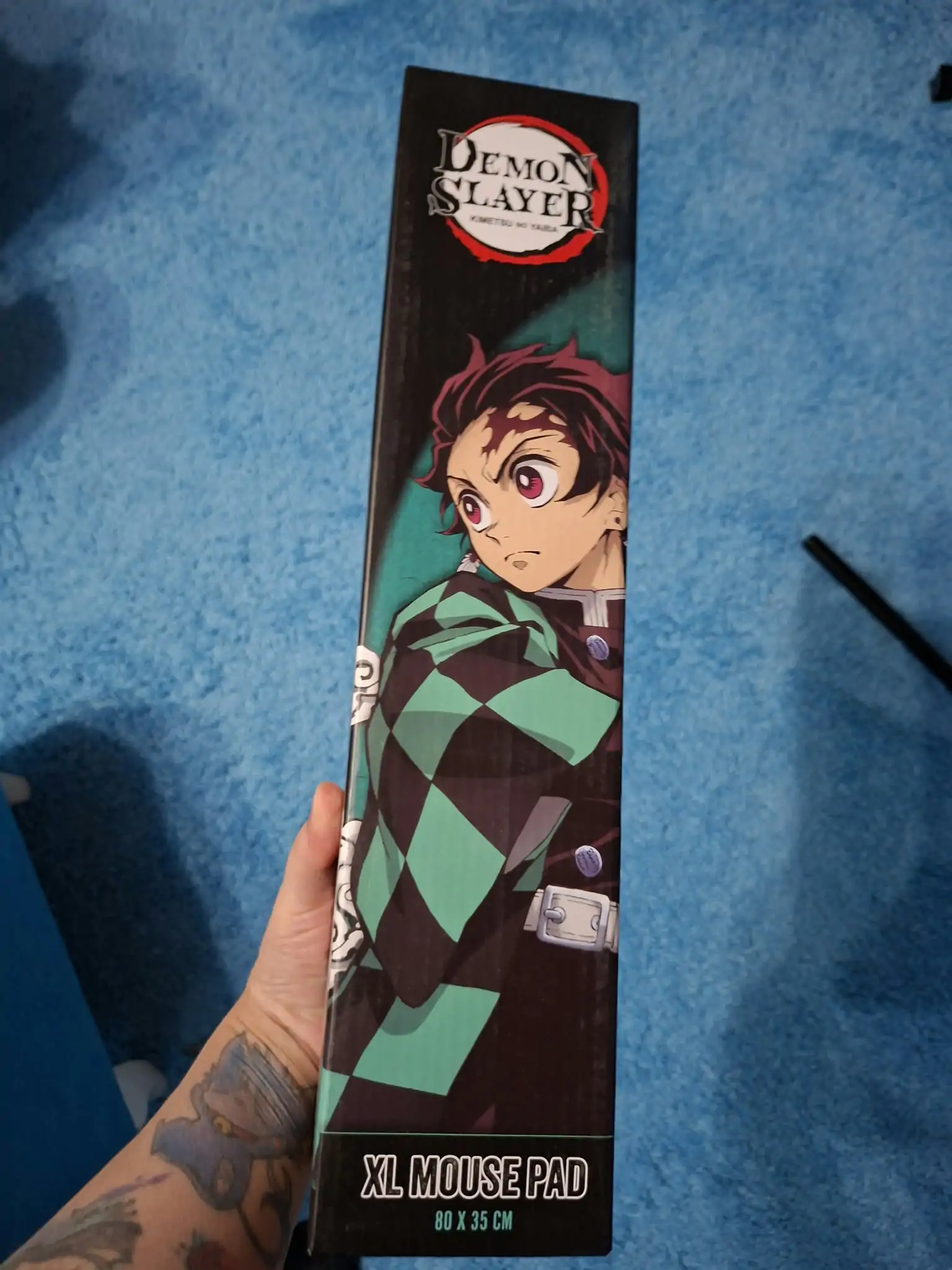 Demon Slayer Kimetsu no Yaiba gaming podloga za miško fotografija izdelka