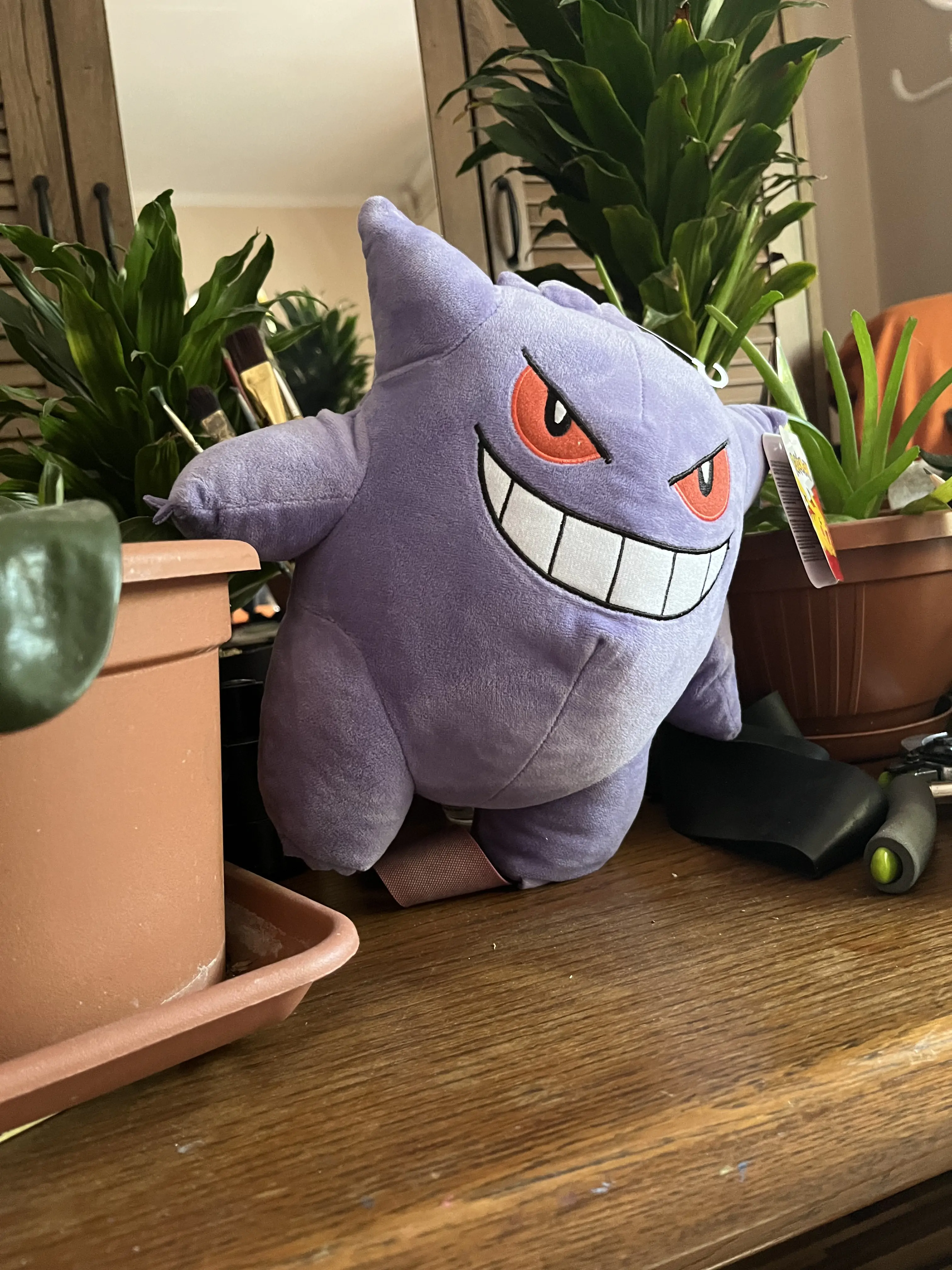 Pokemon Gengar plišasta igrača 24 cm fotografija izdelka