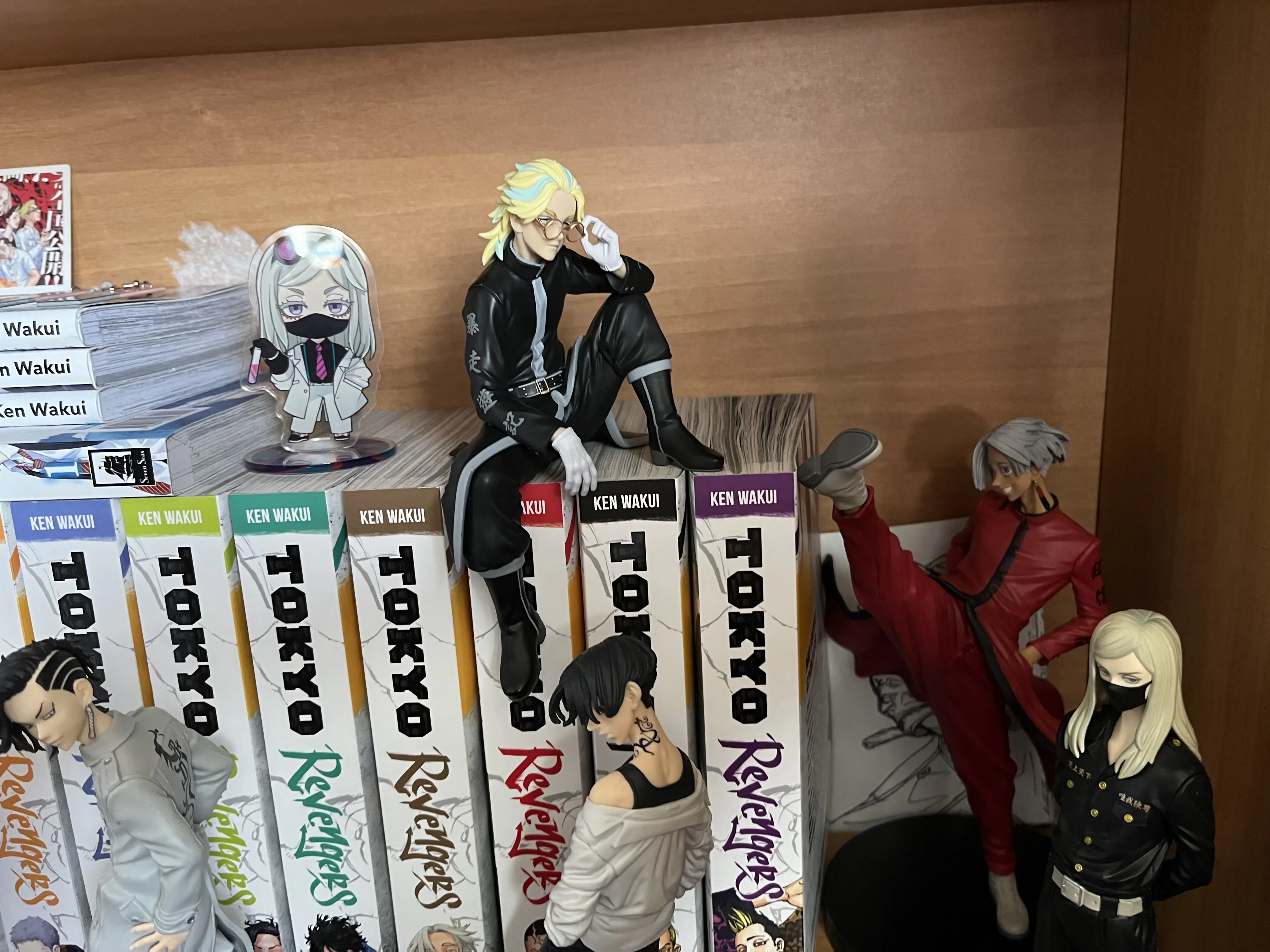Tokyo Revengers Podstavek za testenine PVC Kip Rindo Haitani 14 cm fotografija izdelka