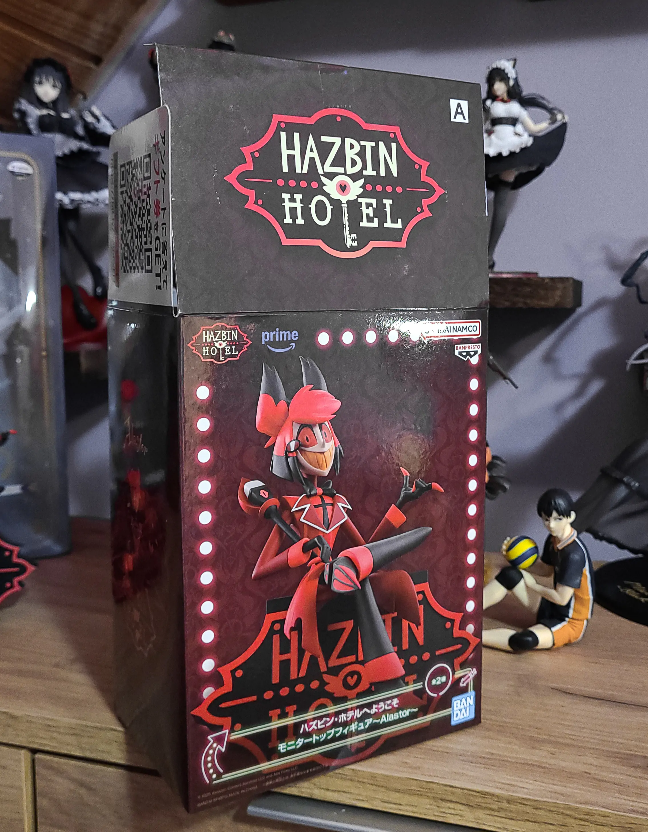 Hazbin Hotel Alastor ver.A figura za vrh monitorja 17 cm fotografija izdelka