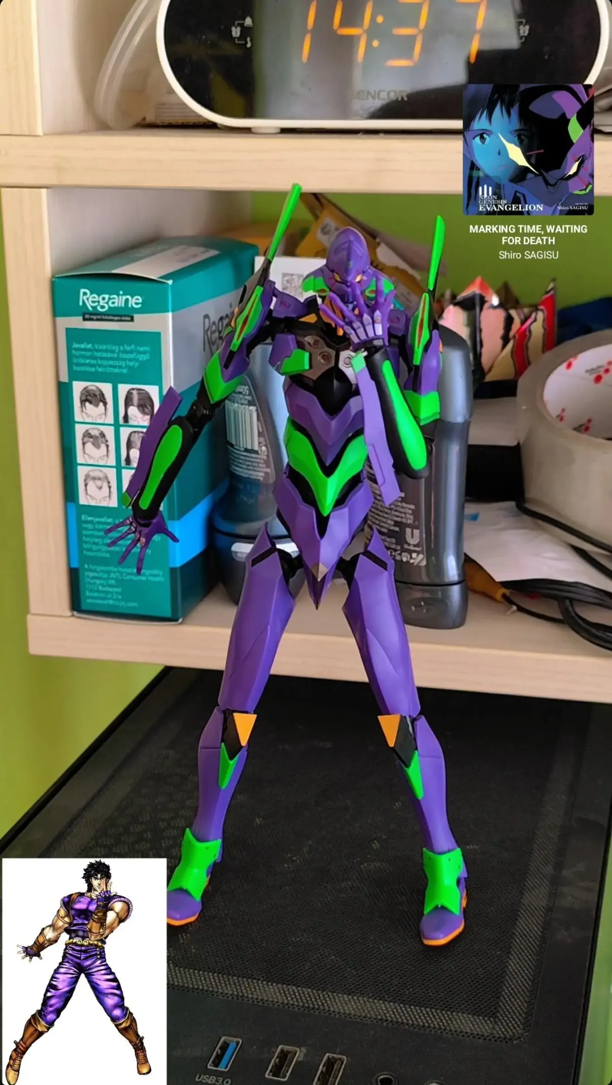 Neon Genesis Evangelion AMK Series Plastični model komplet Eva-01 20 cm fotografija izdelka