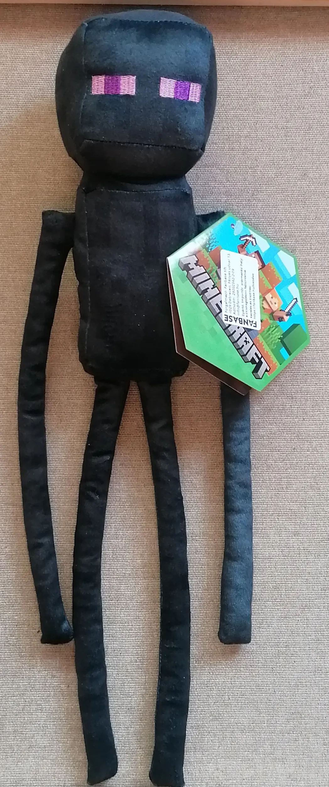 Minecraft Enderman plišasta igrača 37cm fotografija izdelka