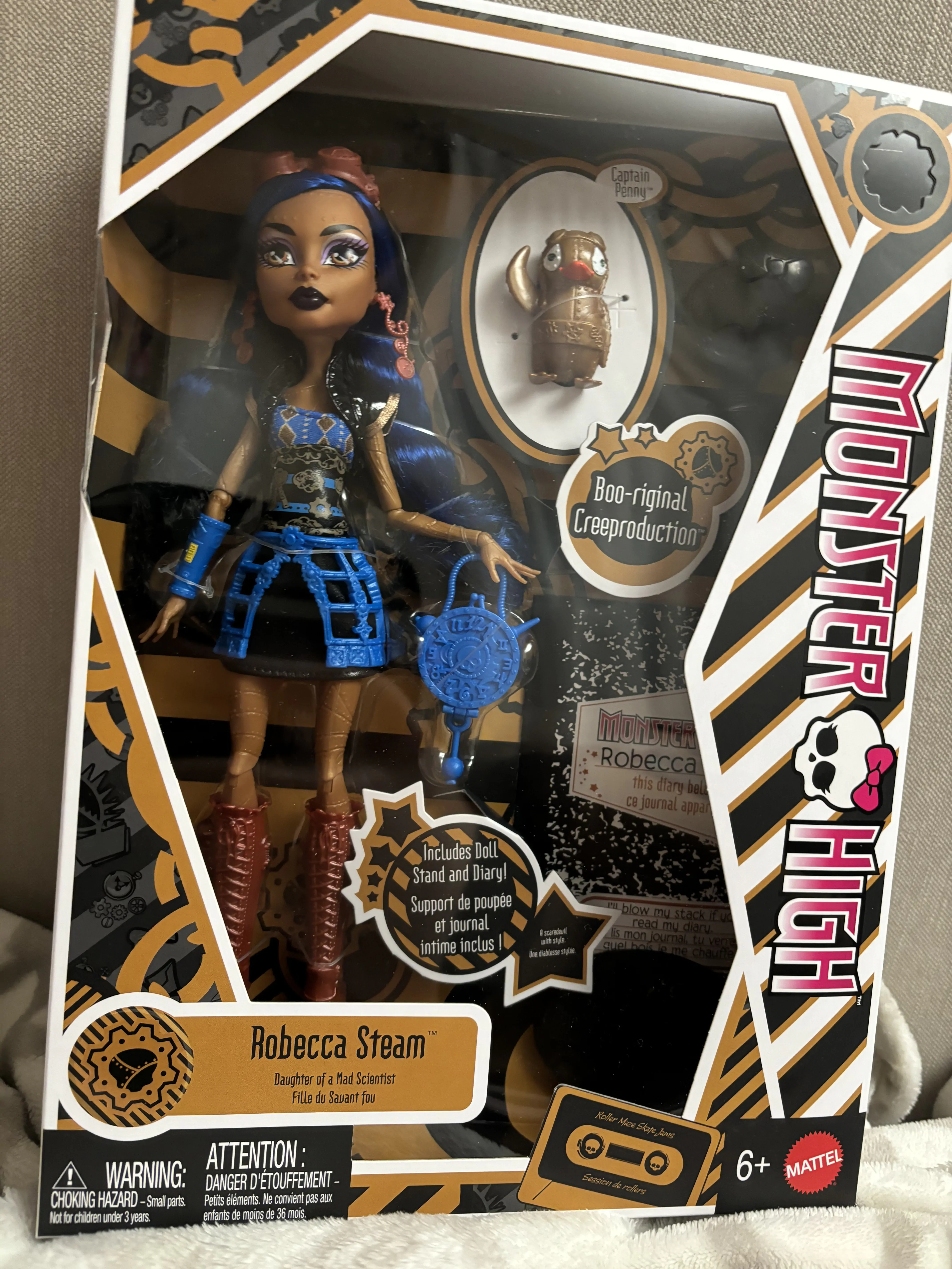 Monster High Zbirateljska Lutka Robecca Steam fotografija izdelka