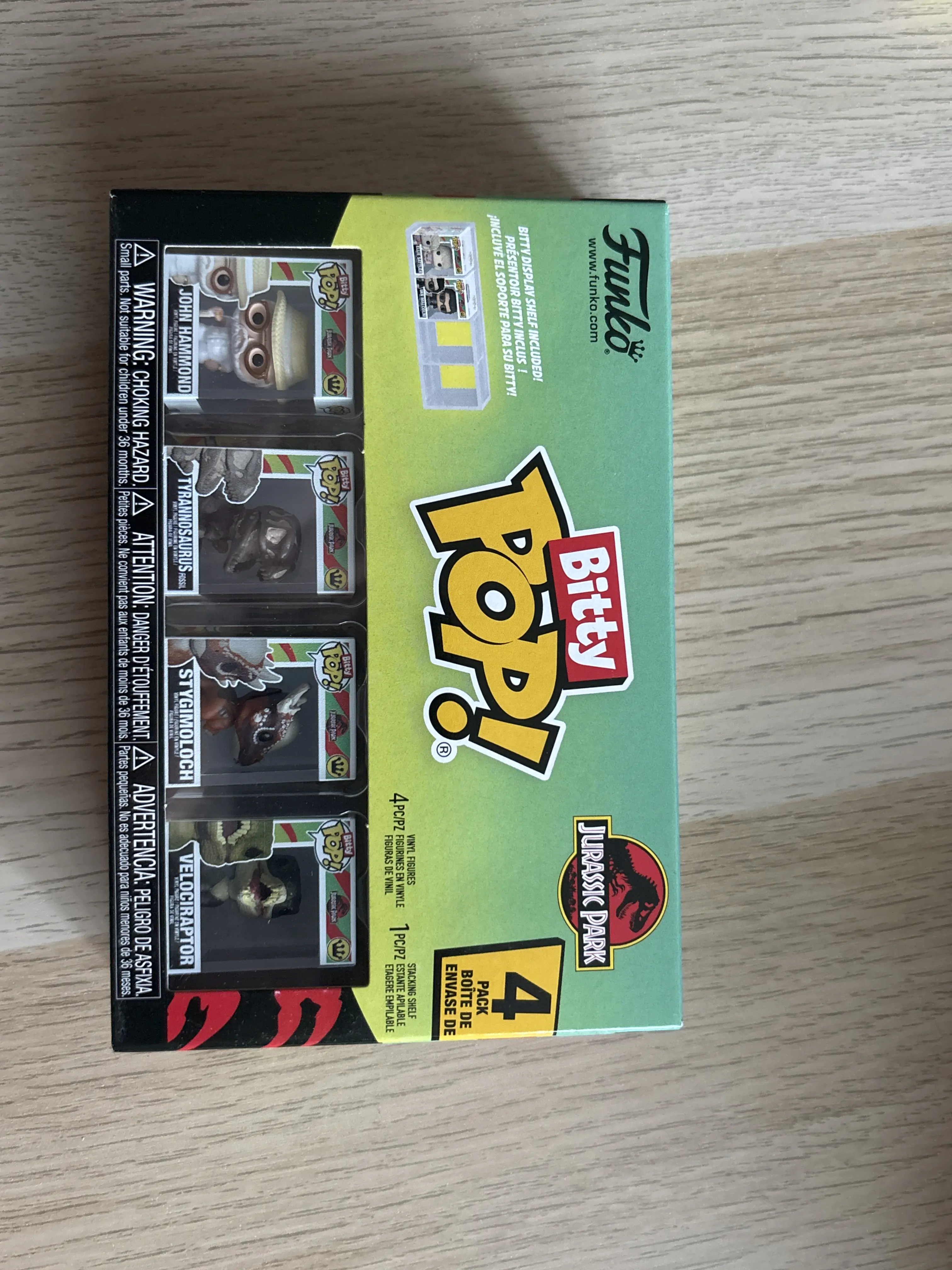 BlistFunko Bitty POP! figure Jurassic Park Raptor fotografija izdelka