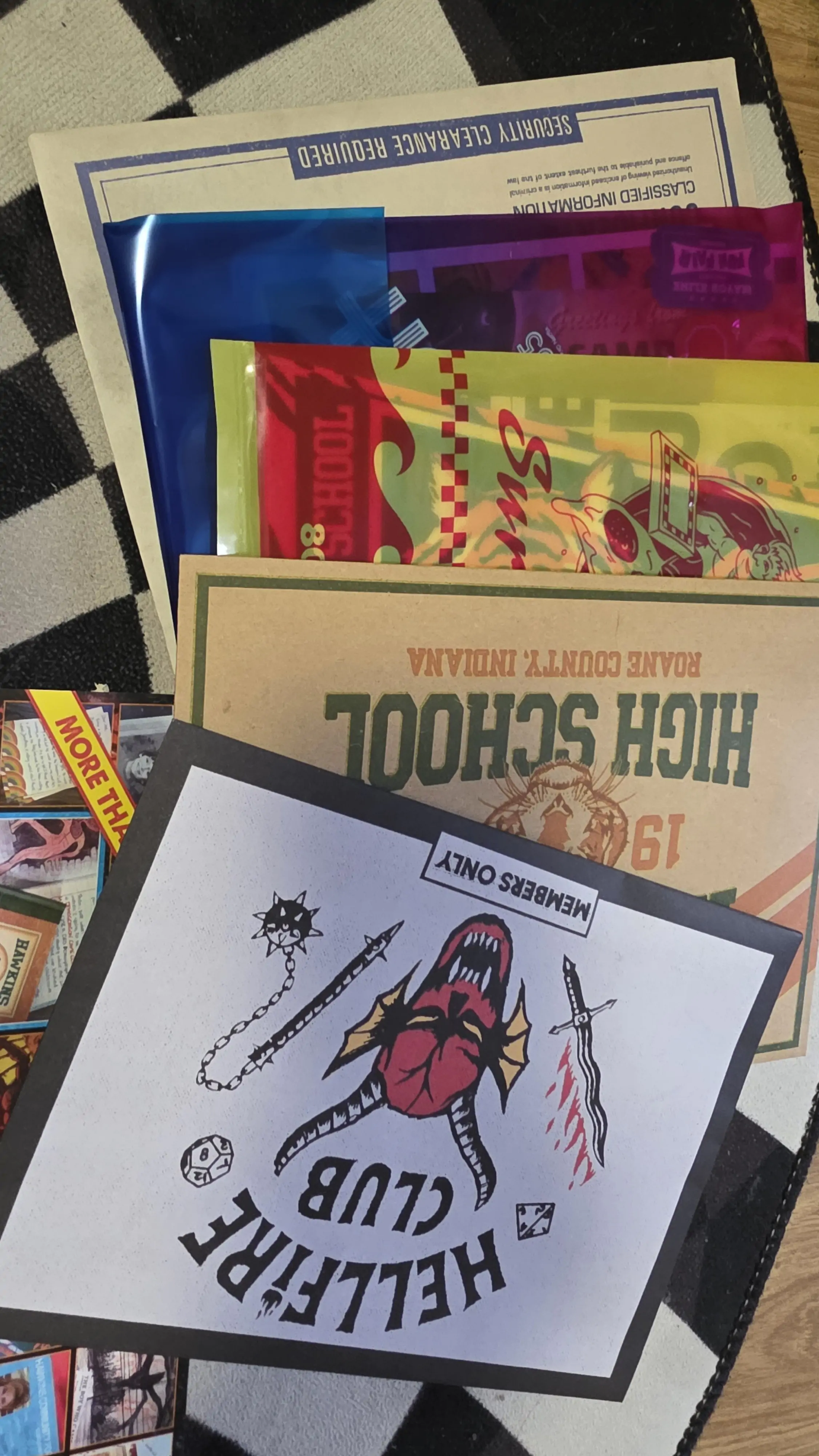 Stranger Things Hawkins Memories Komplet Vecna´s Course Limited Edition fotografija izdelka