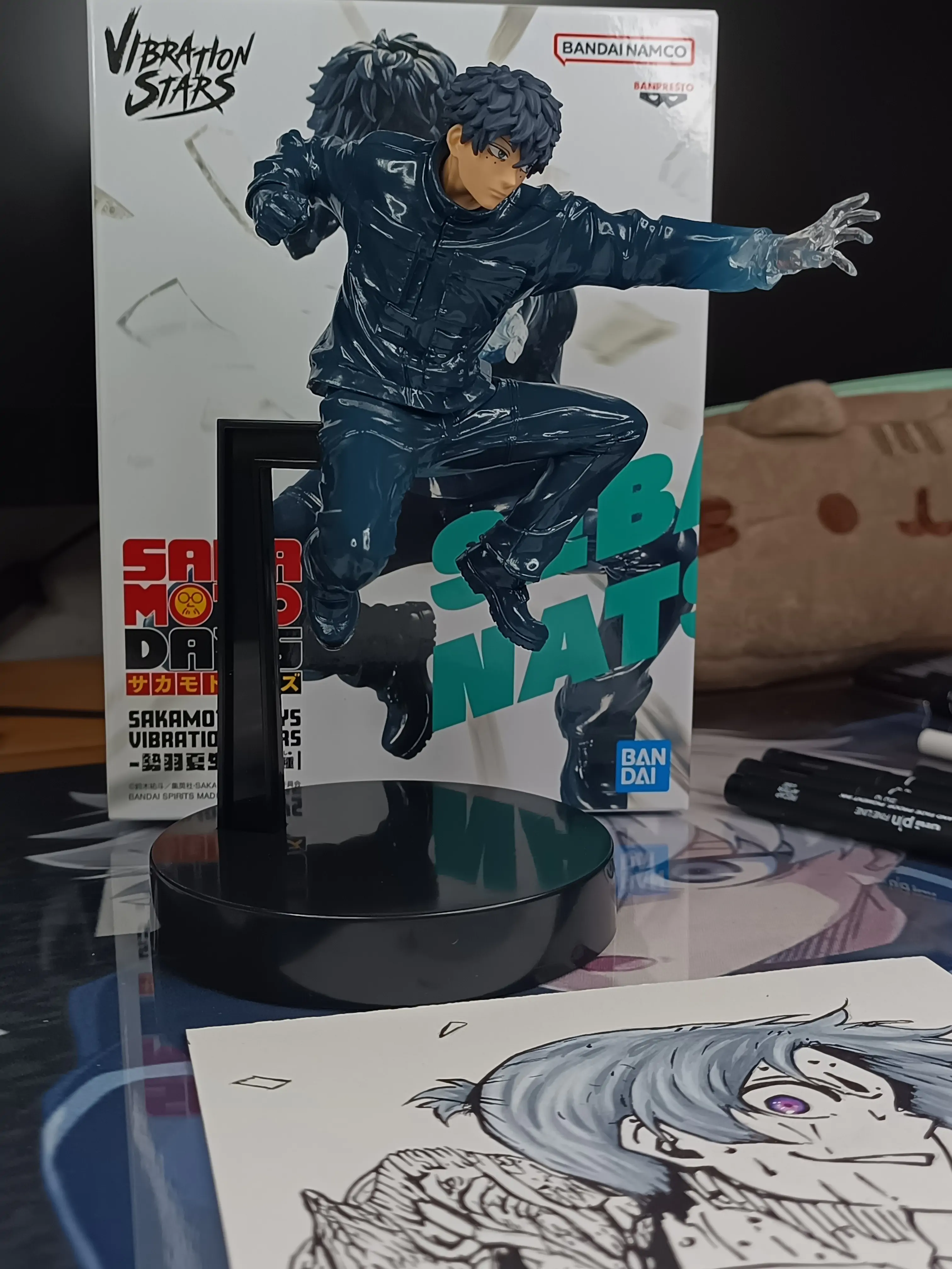 Sakamoto Days Natsuki Seba Vibration Stars figura 10 cm fotografija izdelka