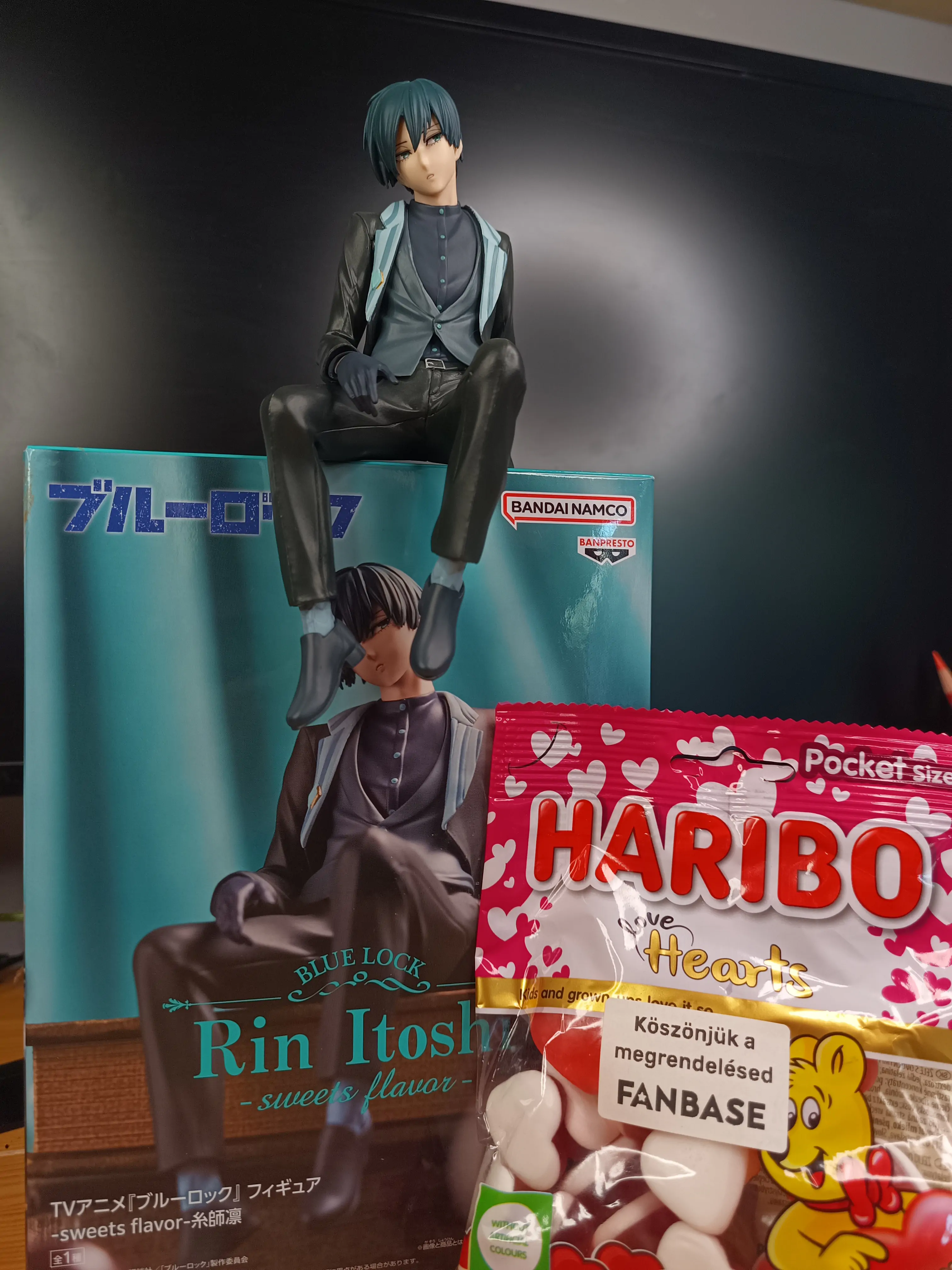 Blue Lock Yoichi Rin Itoshi figura 13 cm fotografija izdelka