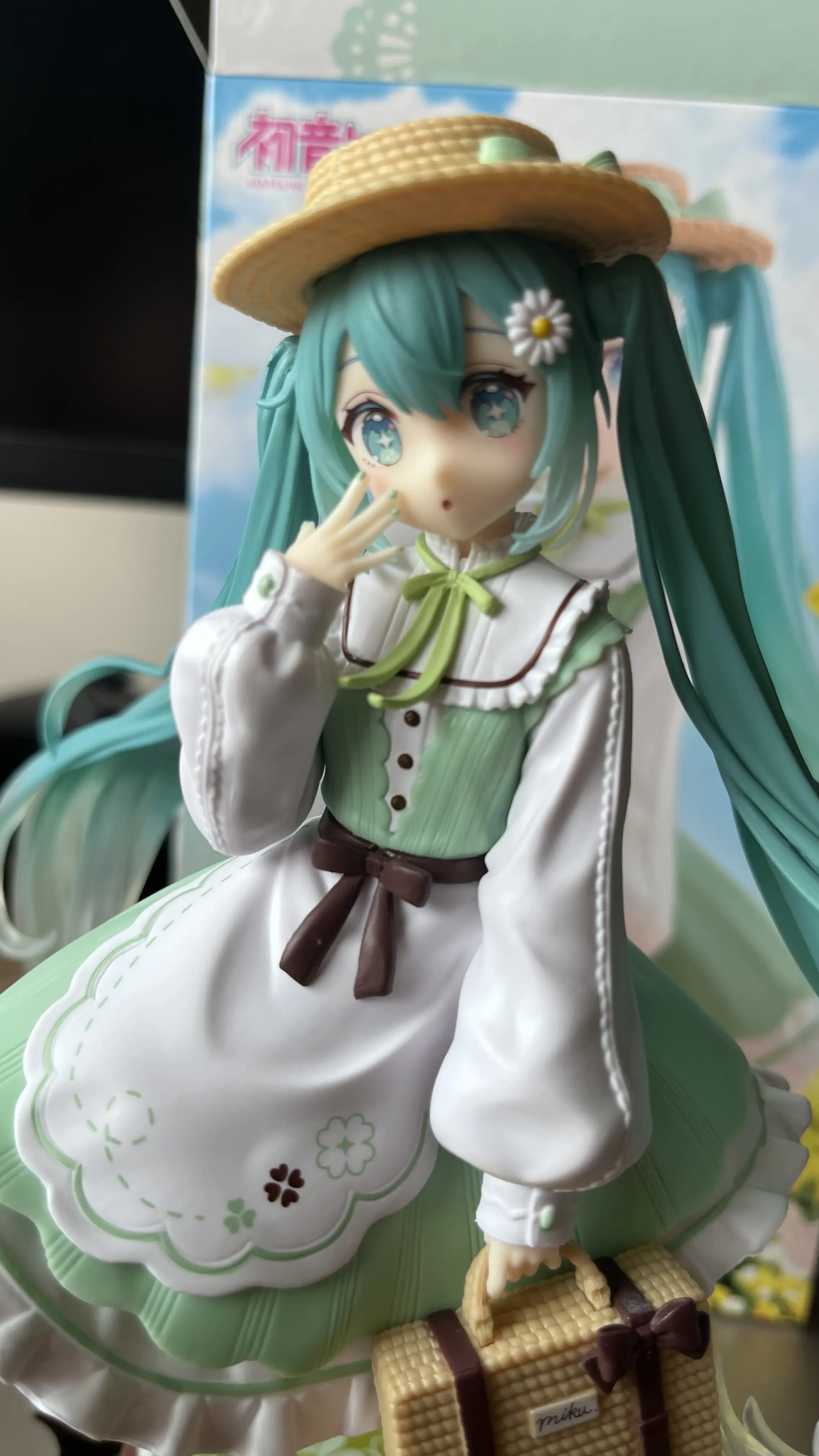 Hatsune Miku PVC Kip Figurica Hatsune Miku Fashion Country Ver. 18 cm fotografija izdelka