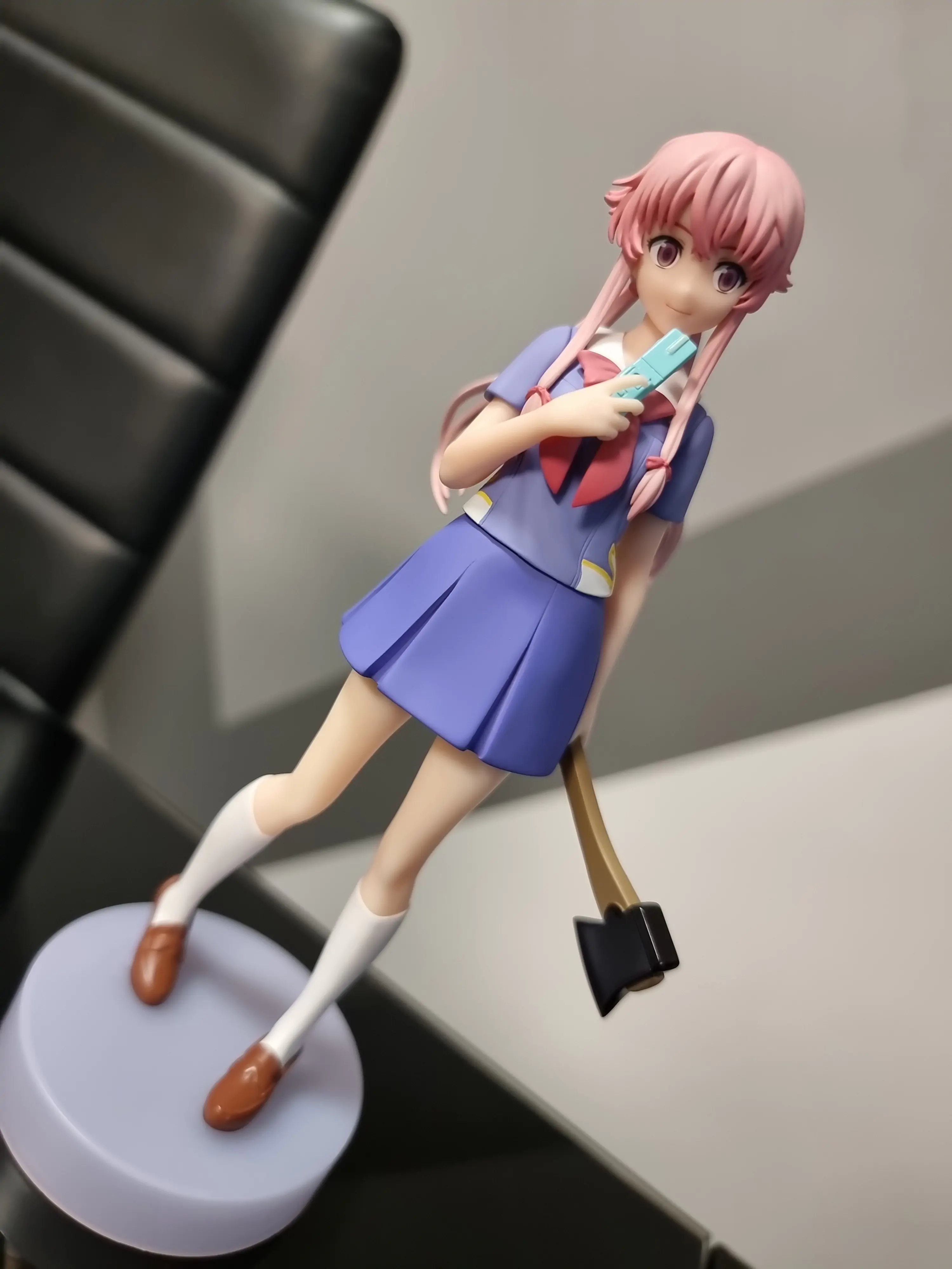 Mirai Nikki Pop Up Parade PVC Kip Yuno Gasai 17 cm fotografija izdelka