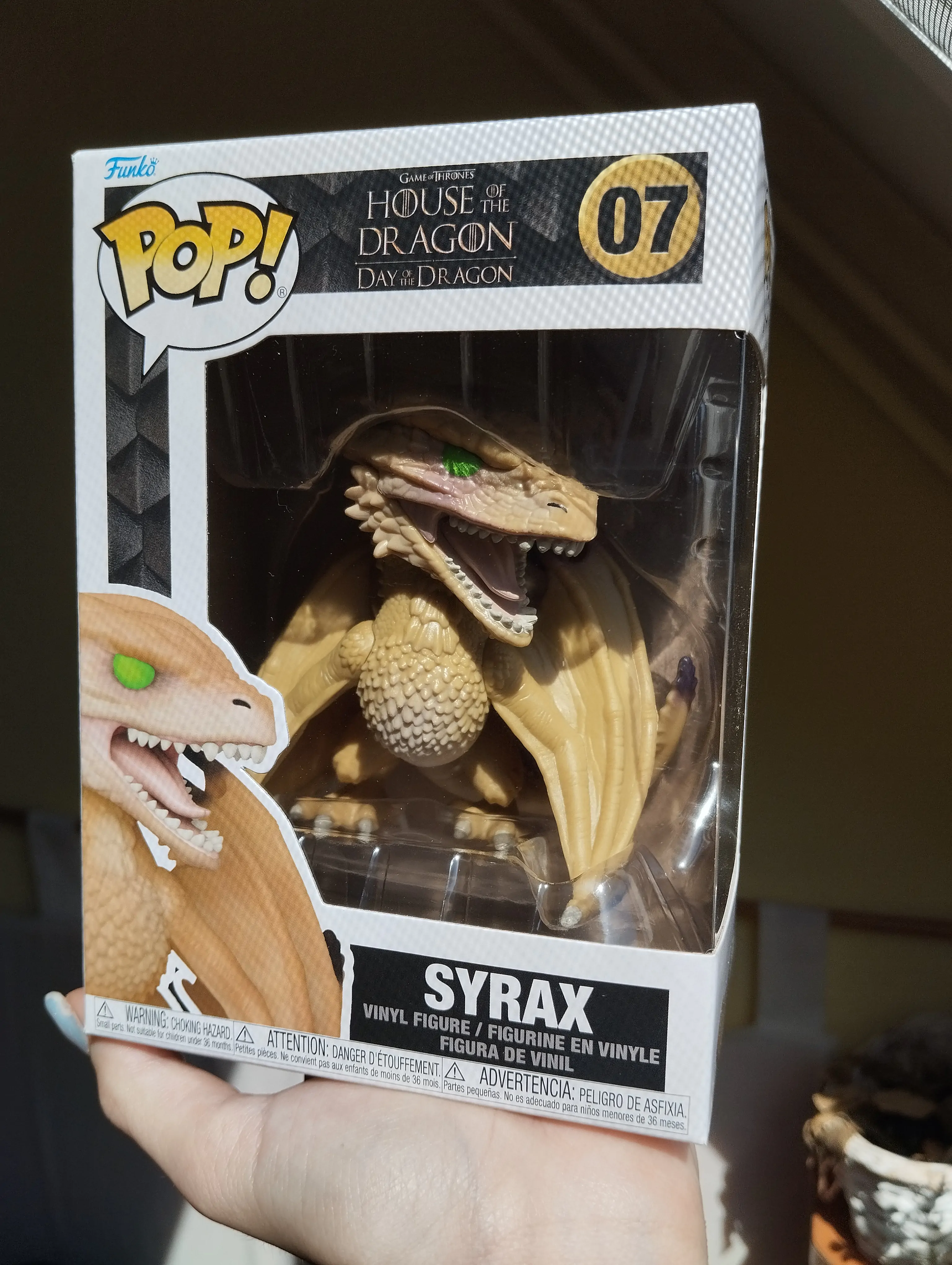 House of the Dragon POP! TV Vinil Figura Syrax 9 cm fotografija izdelka