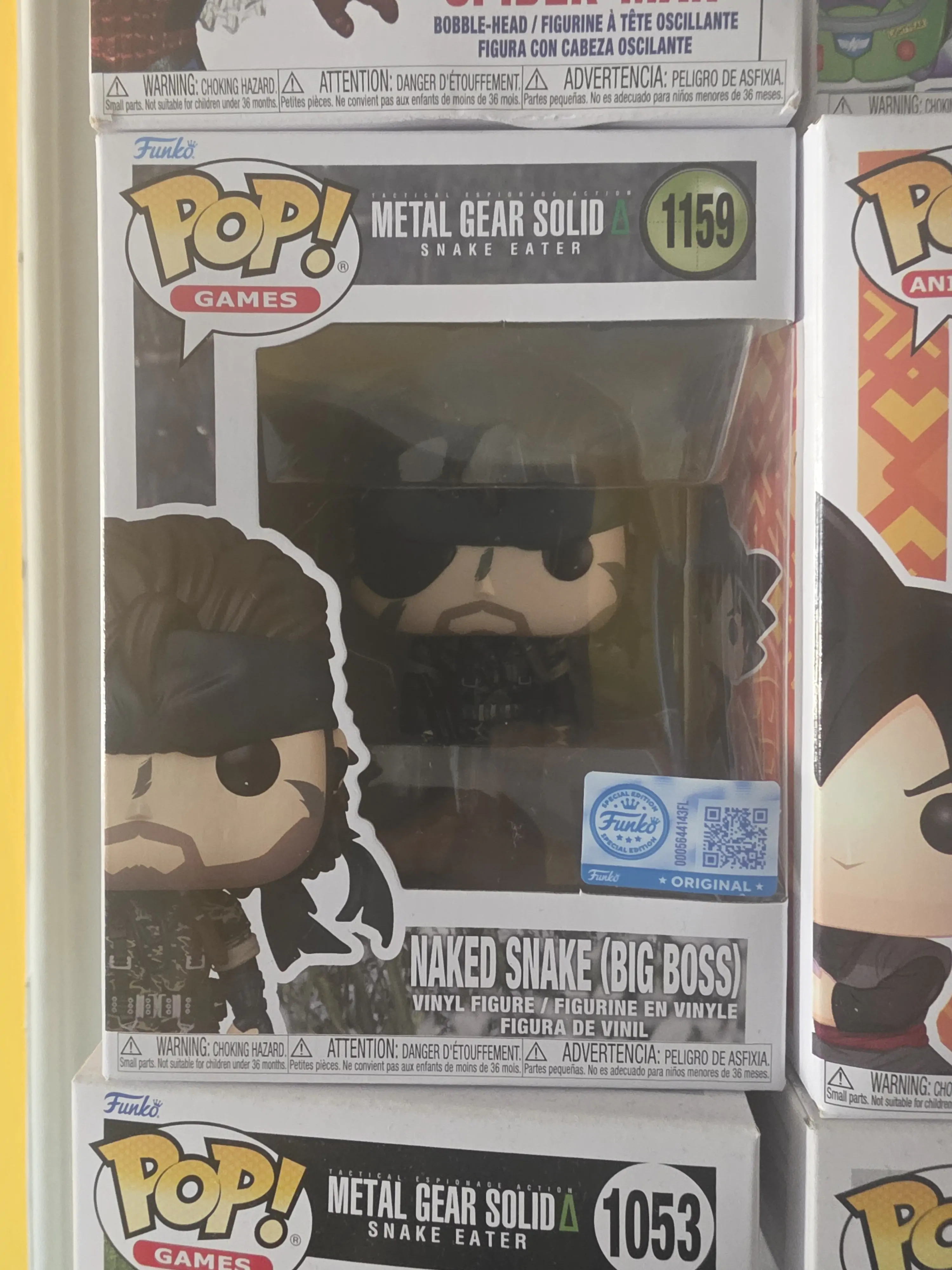 Metal Gear Funko POP! Games Vinilna figura Metal Gear Solid 3- Big Boss 9 cm fotografija izdelka