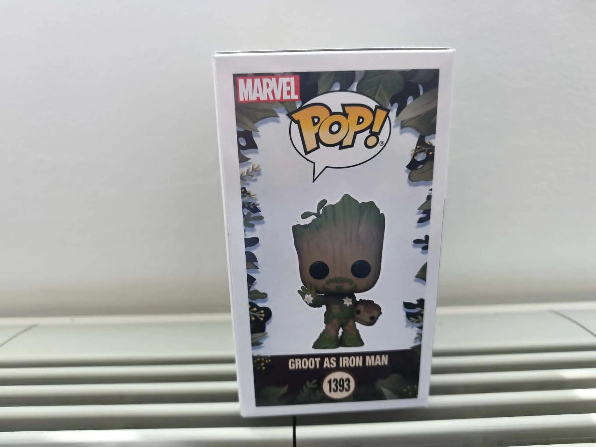 Funko POP figurica Marvel We Are Groot - Groot kot Iron Man fotografija izdelka