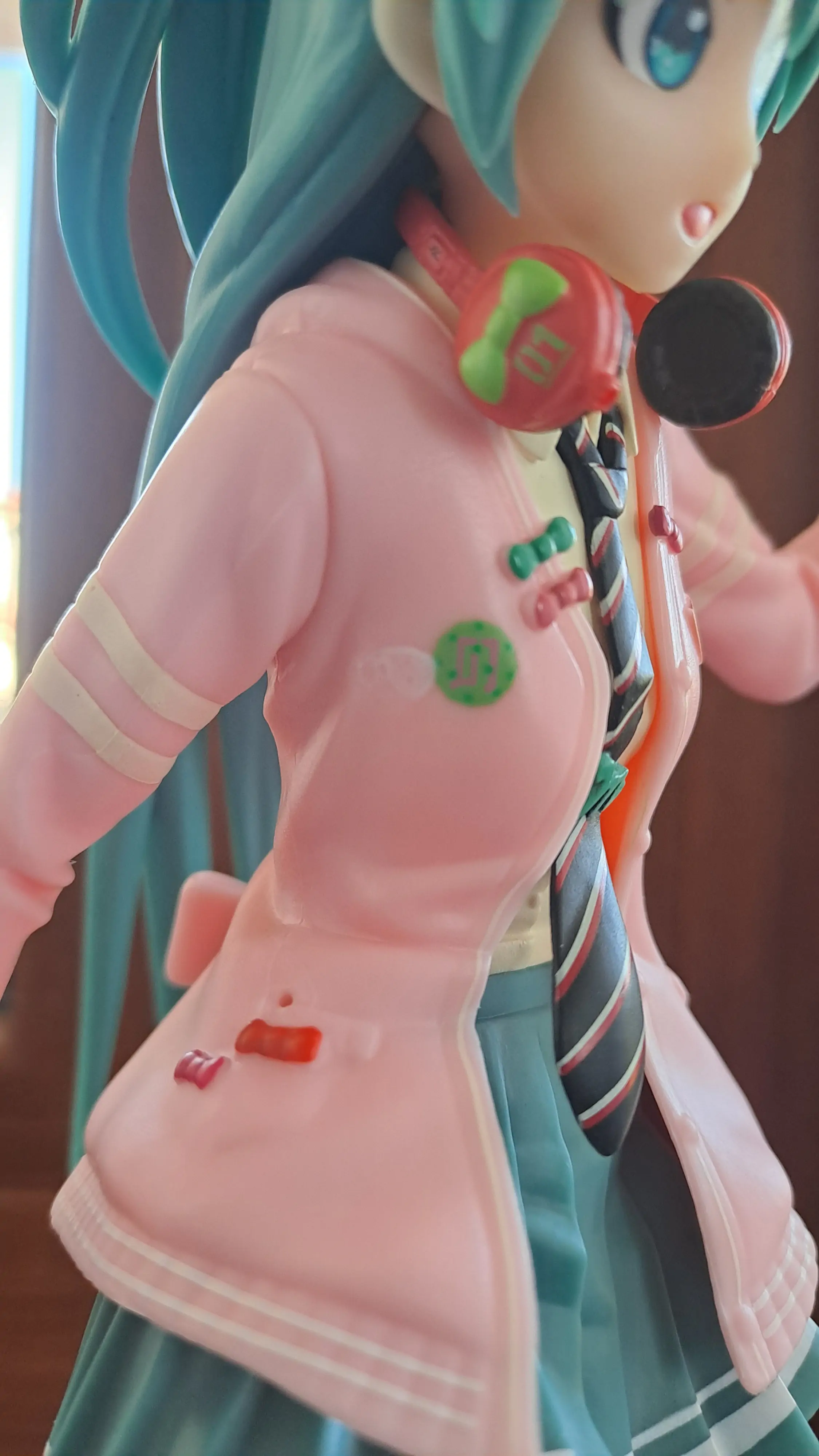 Hatsune Miku Project DIVA Arcade SPM PVC Kip Hatsune Miku Ribbon Girl 24 cm fotografija izdelka