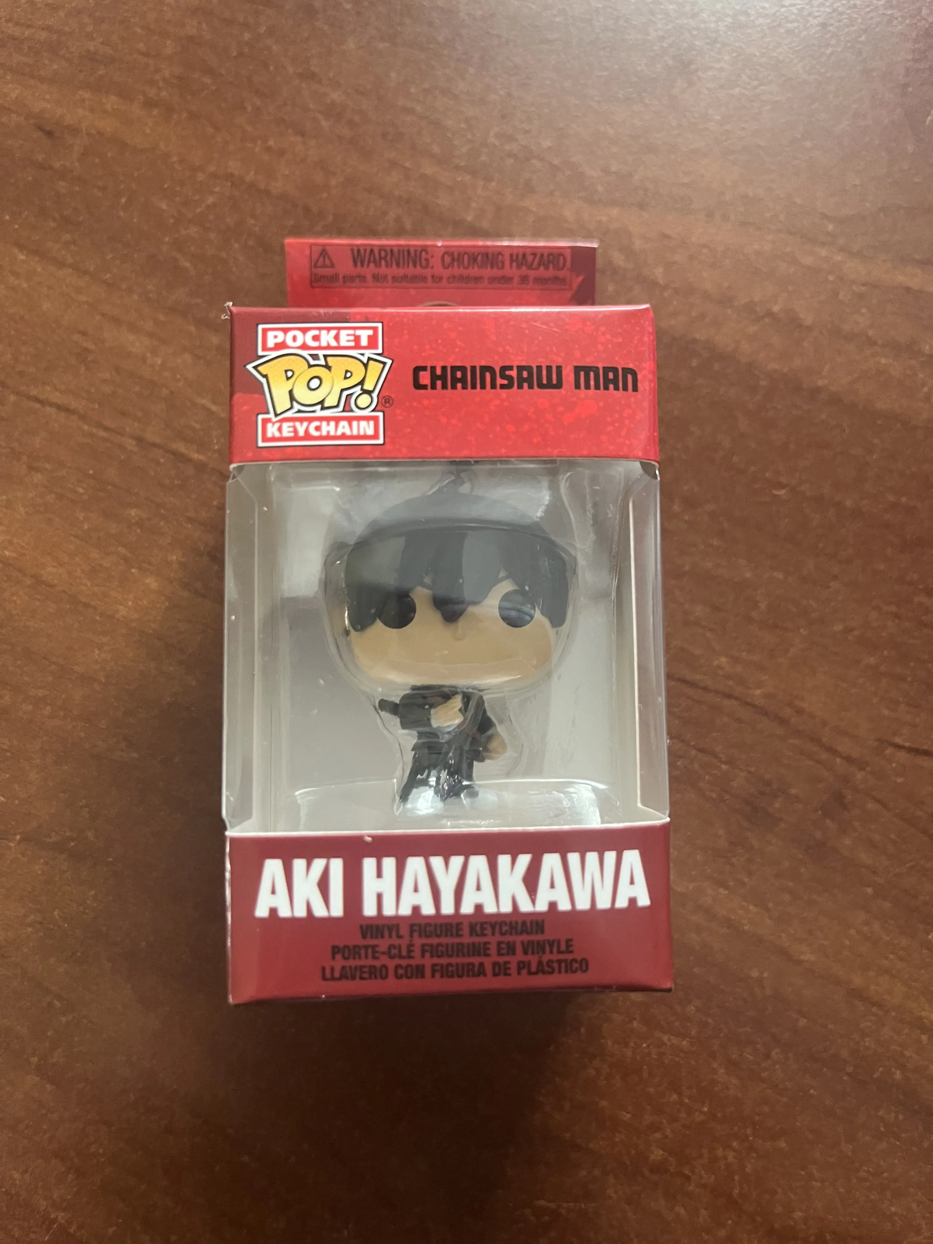Žepna Funko POP Keychain Chainsaw Man Aki Hayakawa fotografija izdelka