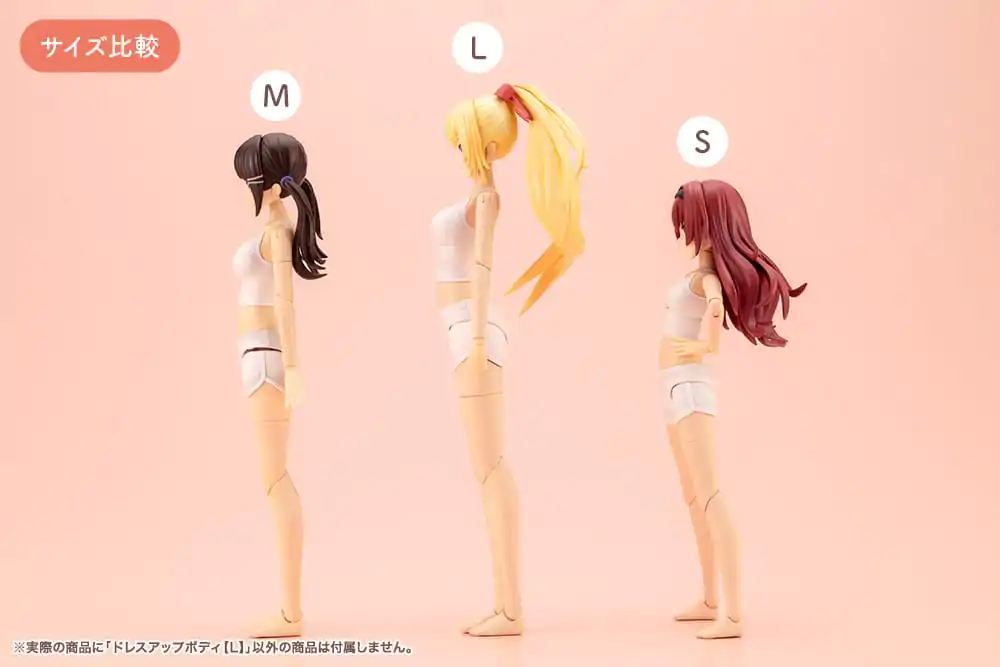 Sousai Shojo Teien Komplet dodatkov za 1/10 akcijske figure Dress Up telesne velikosti L fotografija izdelka