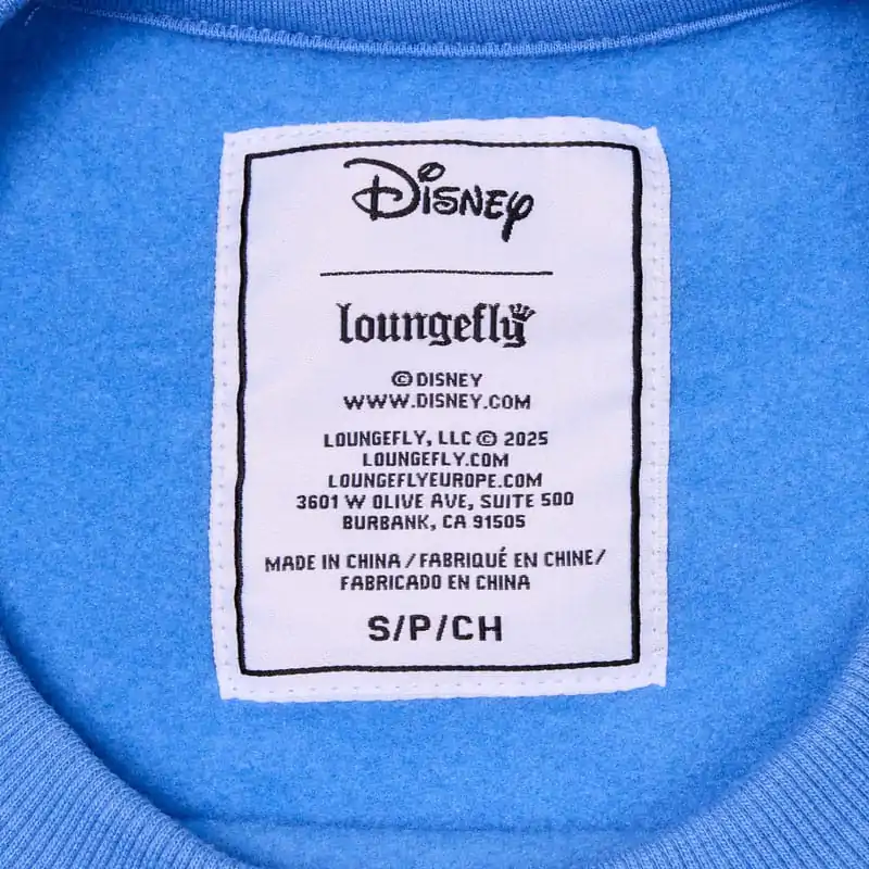 Disney Unisex Oversized Crewneck Sweatshirt Dogs & Cats pulover fotografija izdelka