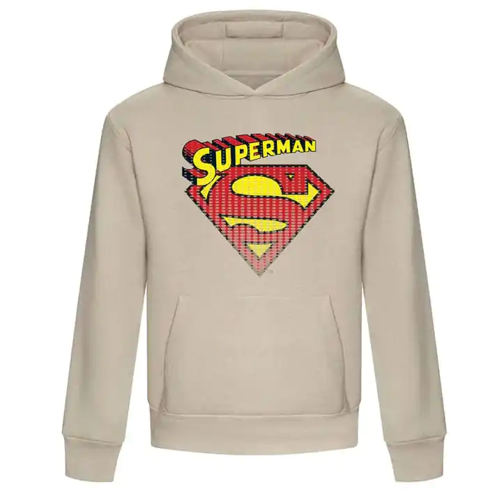 DC Comics Pulover s kapuco Superman Classic Logo fotografija izdelka