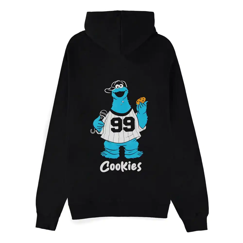 Sesame Street Cookie Monster 99 Cookies Pulover s kapuco in zadrgo fotografija izdelka
