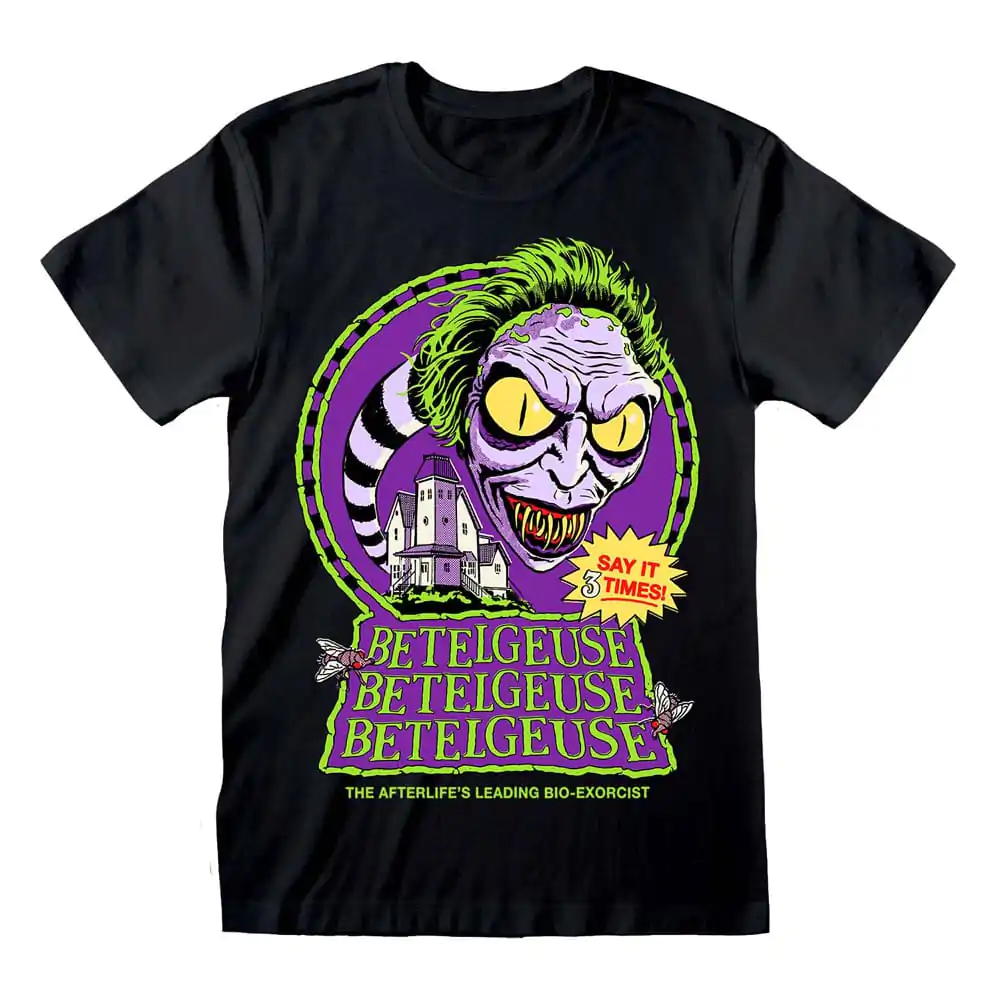 Beetlejuice T-Shirt Reci to trikrat - majica fotografija izdelka