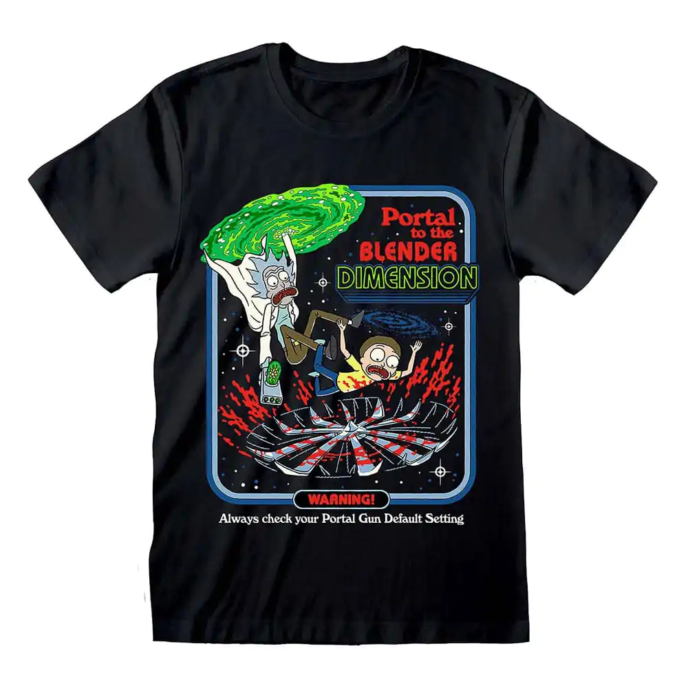 Steven Rhodes T-Shirt Rick and Morty Portal Collab - Majica fotografija izdelka