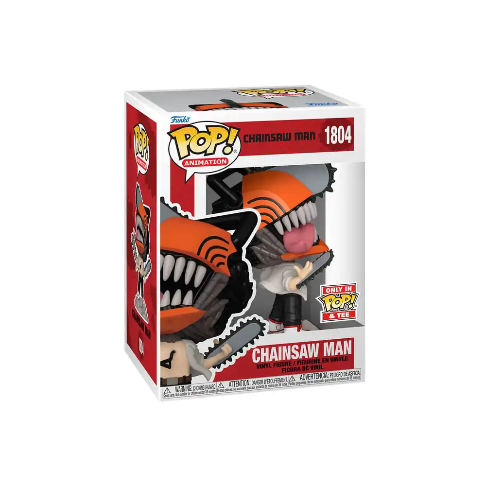 Chainsaw Man Funko POP! & Majica Box Chainsaw Man Leaping fotografija izdelka