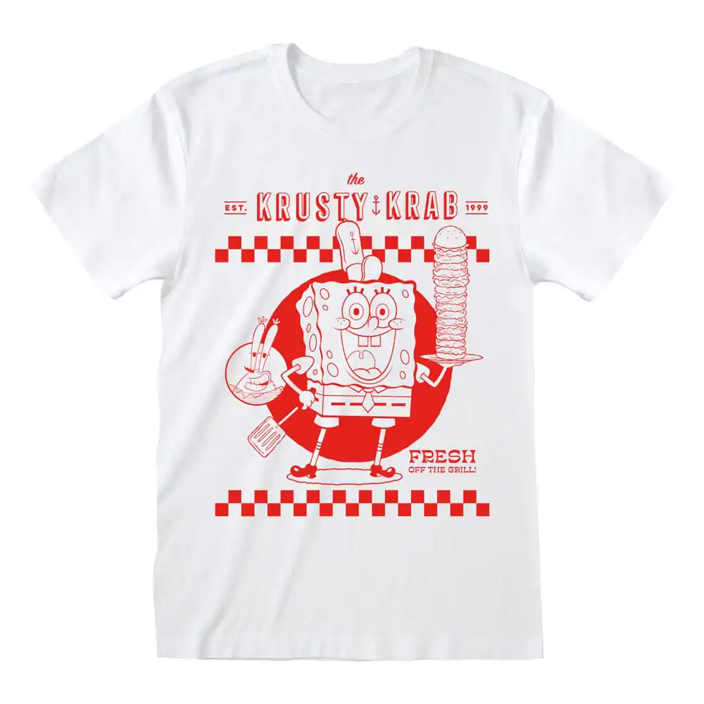 SpongeBob Squarepants T-Shirt Krusty Krab bela majica fotografija izdelka