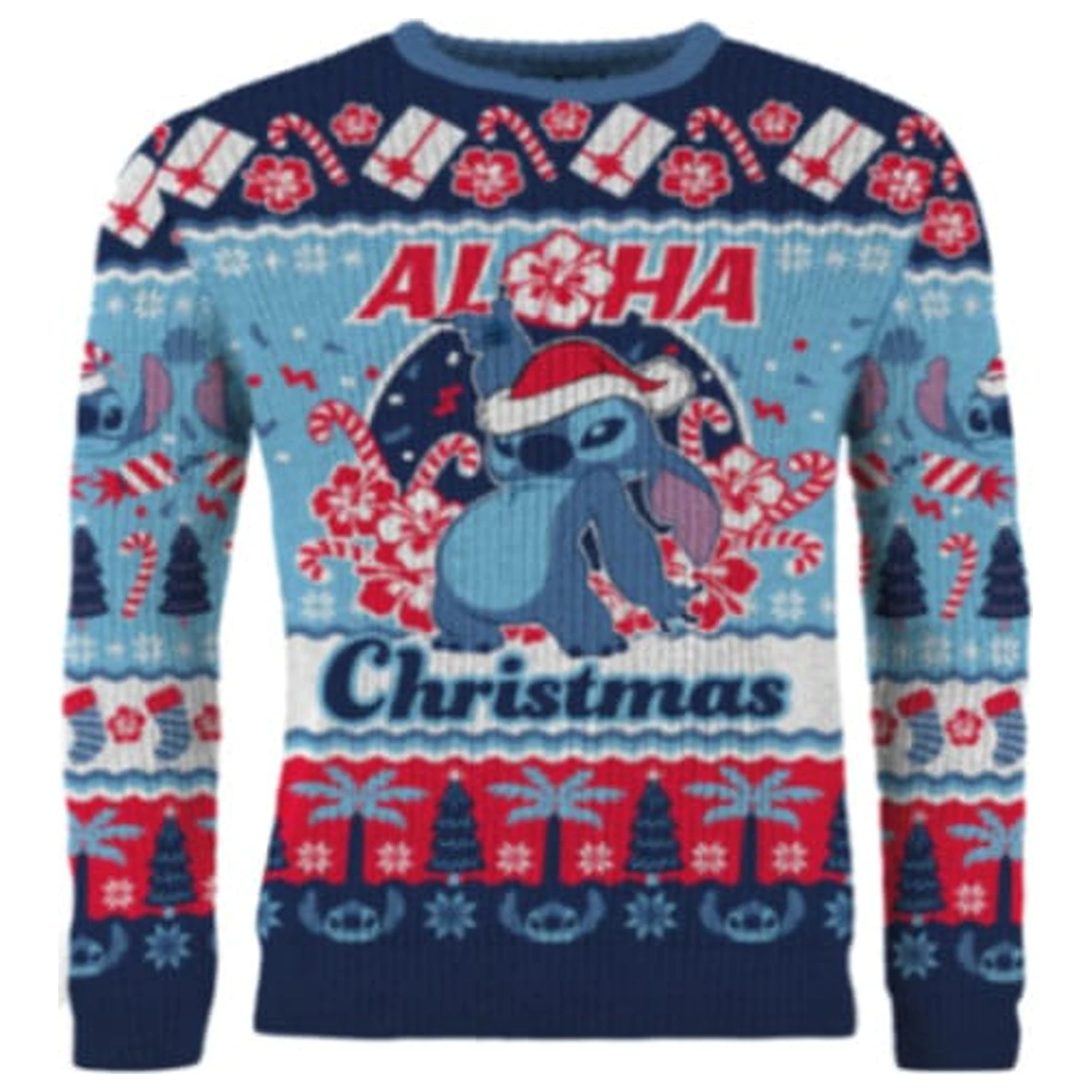 Lilo & Stitch Božični pulover Stitch Aloha Christmas  fotografija izdelka