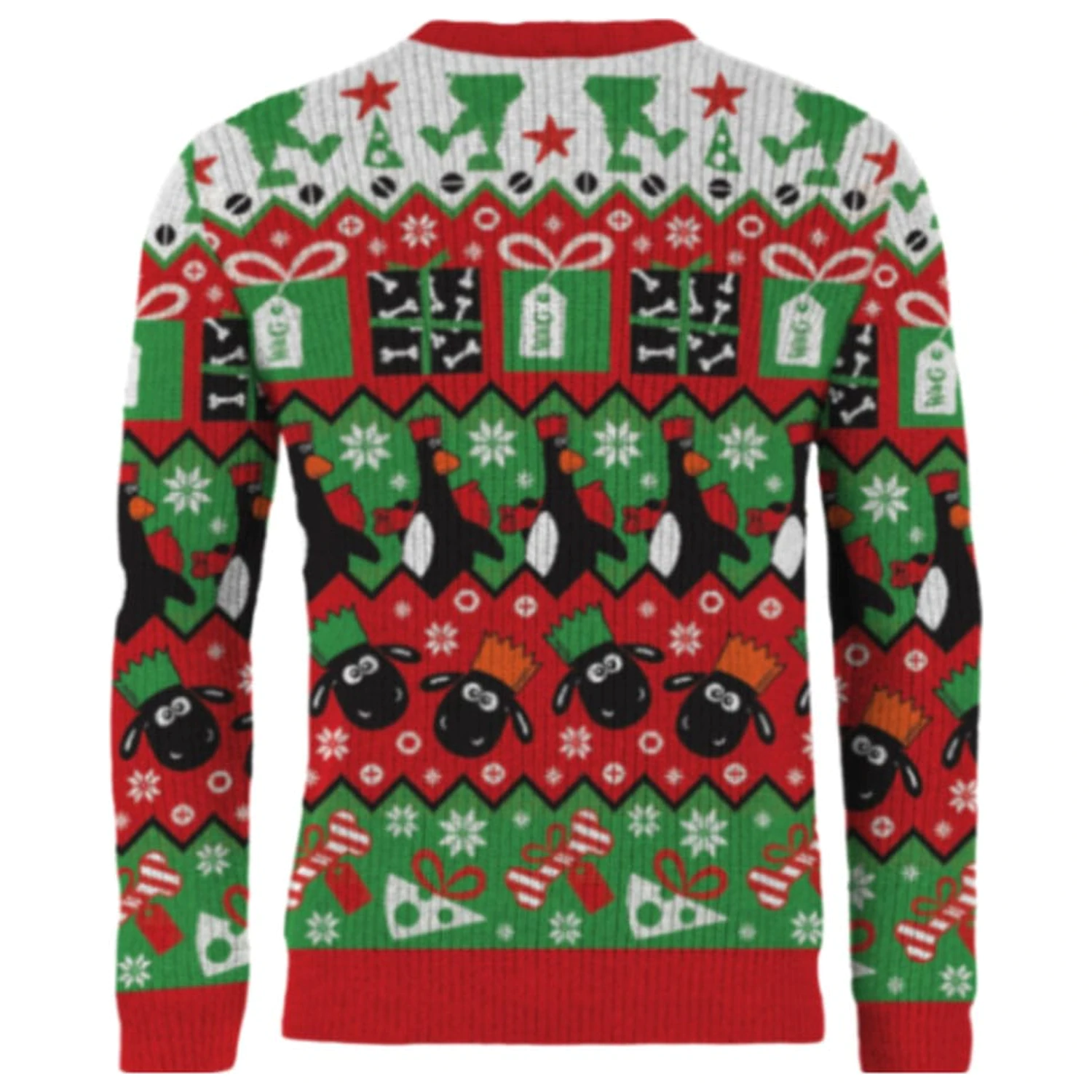 Wallace & Gromit božični pulover Cracking Christmas Old Chum! fotografija izdelka