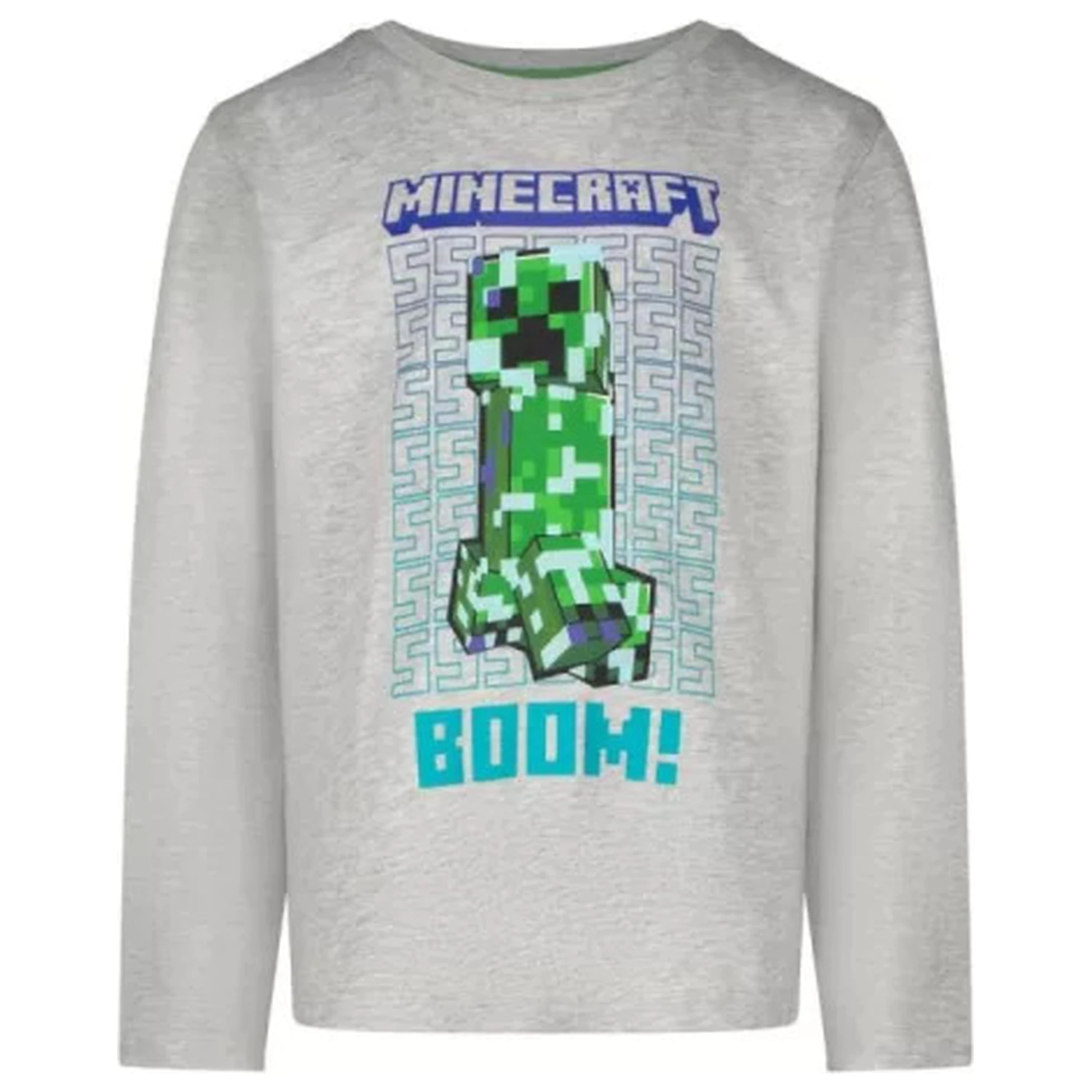 Minecraft Boom otroška majica z dolgimi rokavi, zgornji del fotografija izdelka