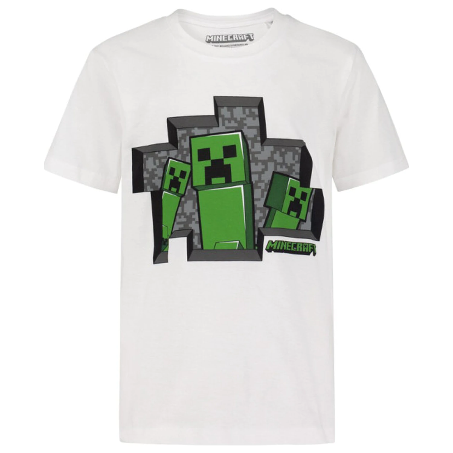 Minecraft Tunnel Trouble otroška kratka pižama fotografija izdelka