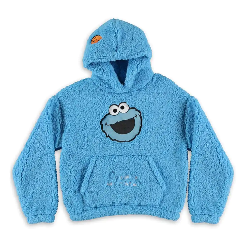 Sesame Street Teddy pulover s kapuco Cookie Monster fotografija izdelka
