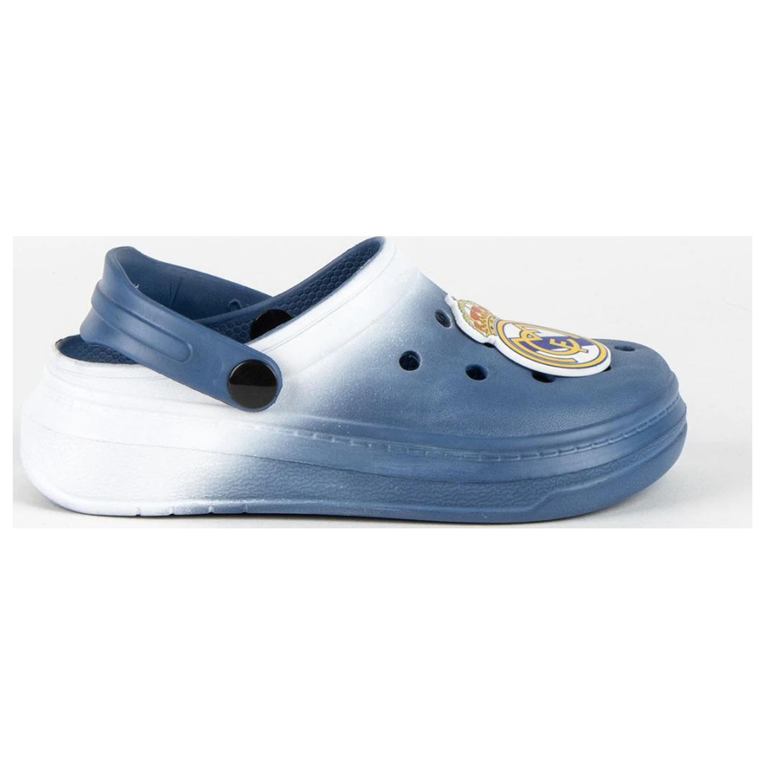 Real Madrid grb modri otroški copati, cokle fotografija izdelka