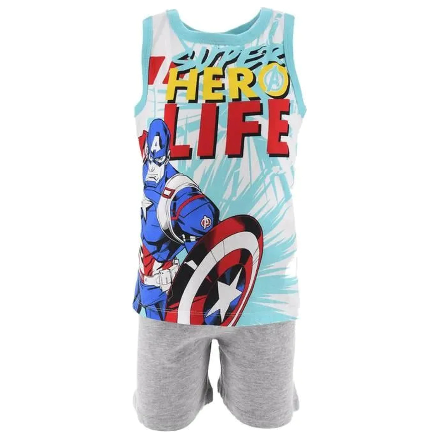 Avengers Hero Life Otroške kratke pižame fotografija izdelka