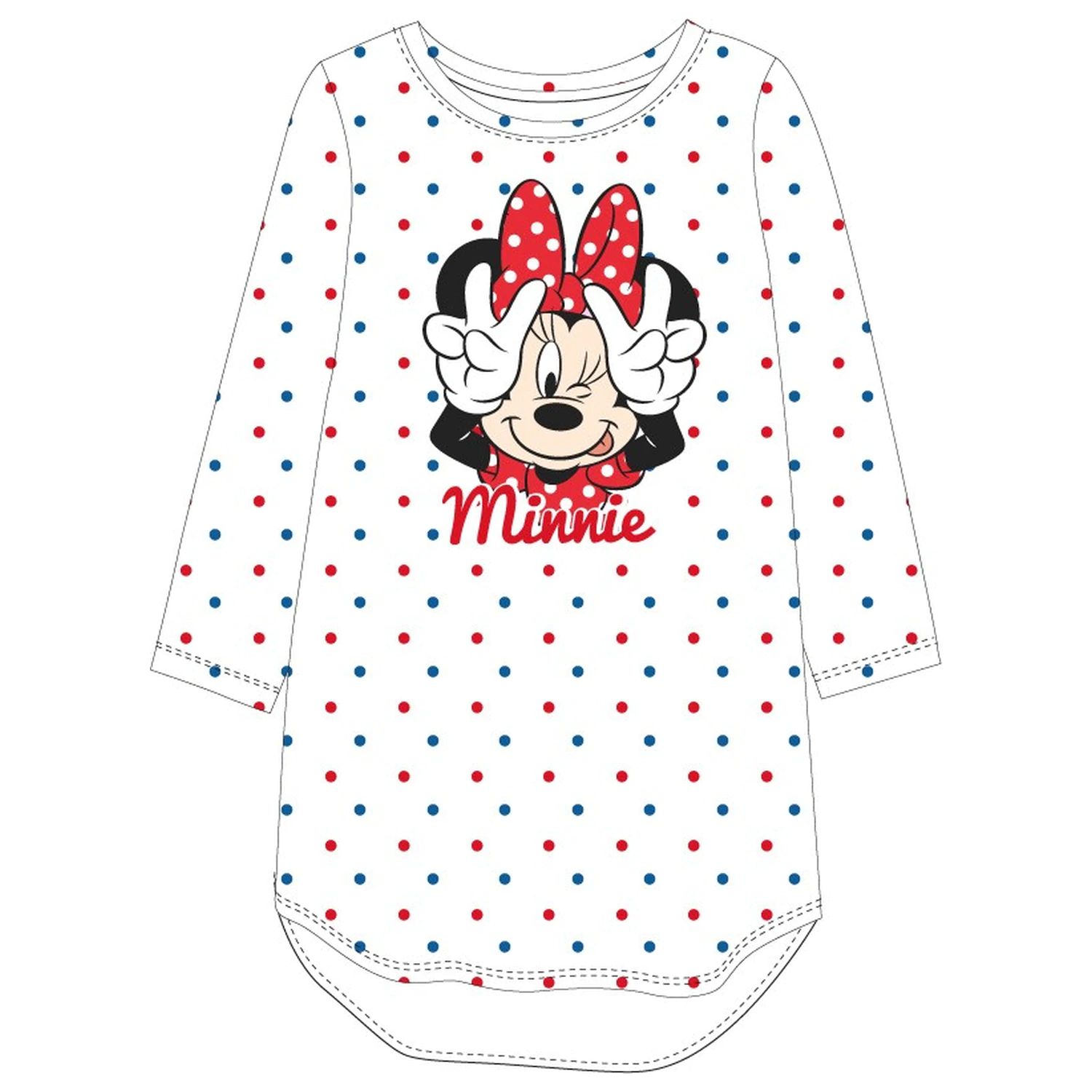 Disney Minnie Peek-a-Bow otroška spalna srajca fotografija izdelka