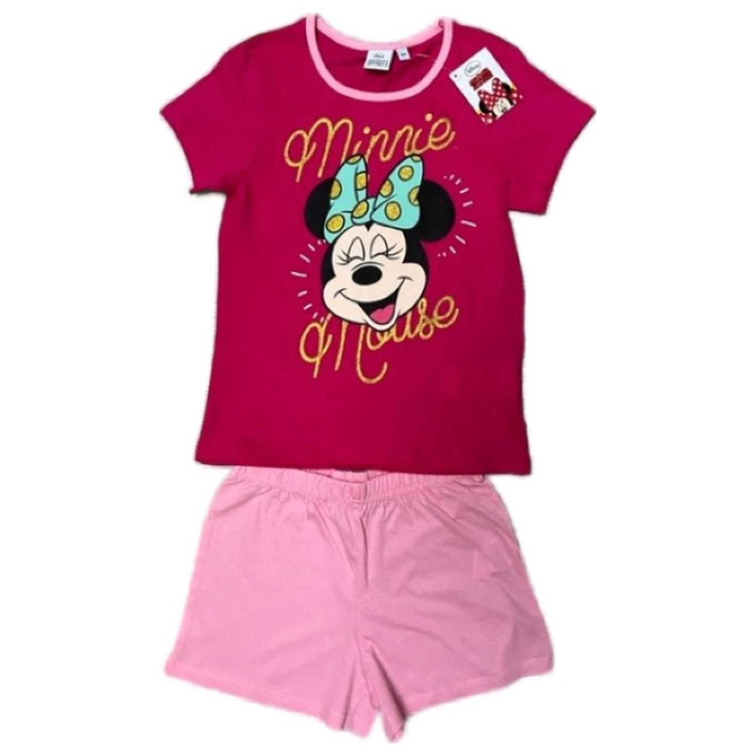 Disney Minnie Mouse Laugh otroška kratka pižama fotografija izdelka