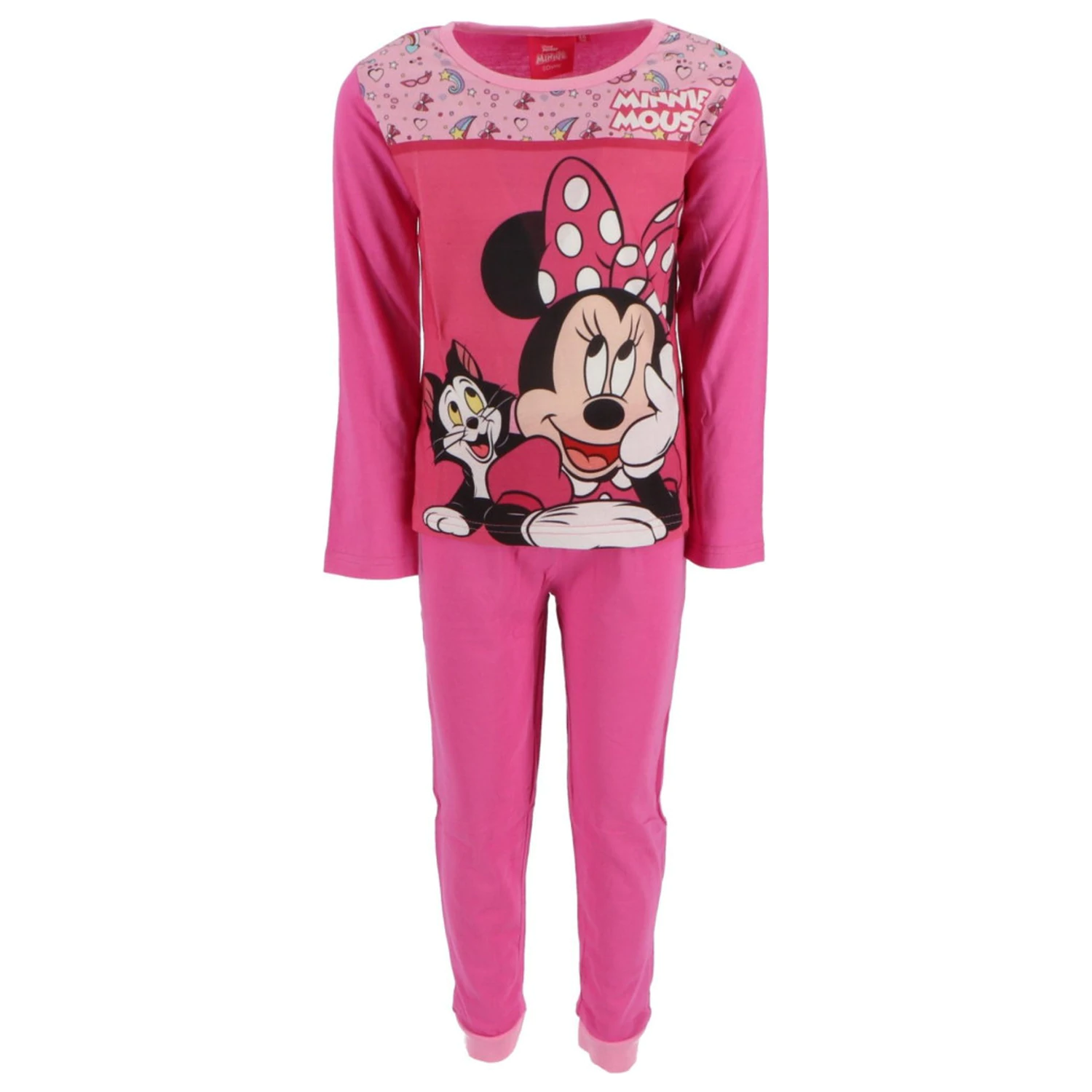Disney Minnie Figaro Pink otroška dolga pižama fotografija izdelka